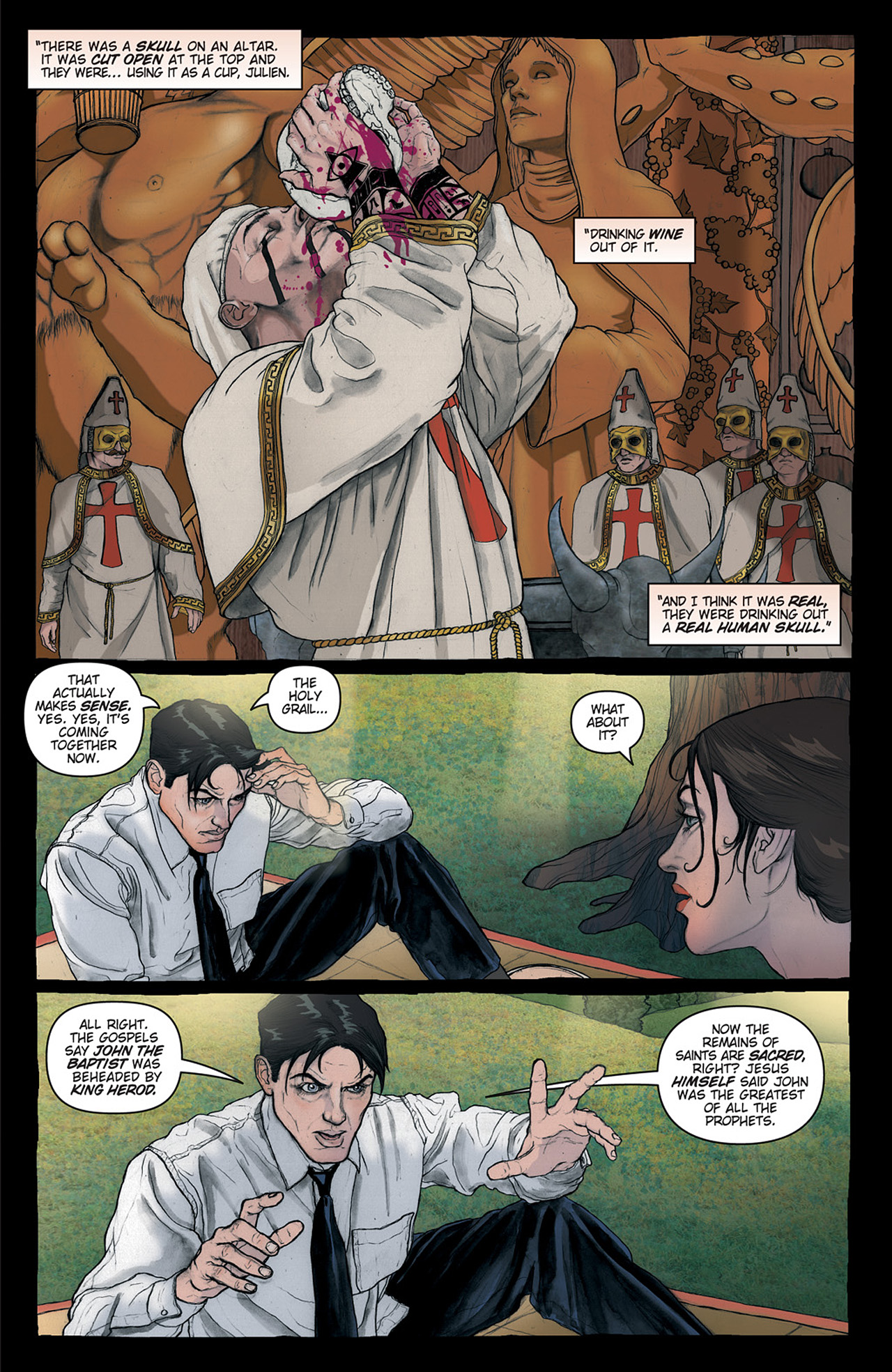 Read online Rex Mundi (2006) comic -  Issue # TPB 3 - 72