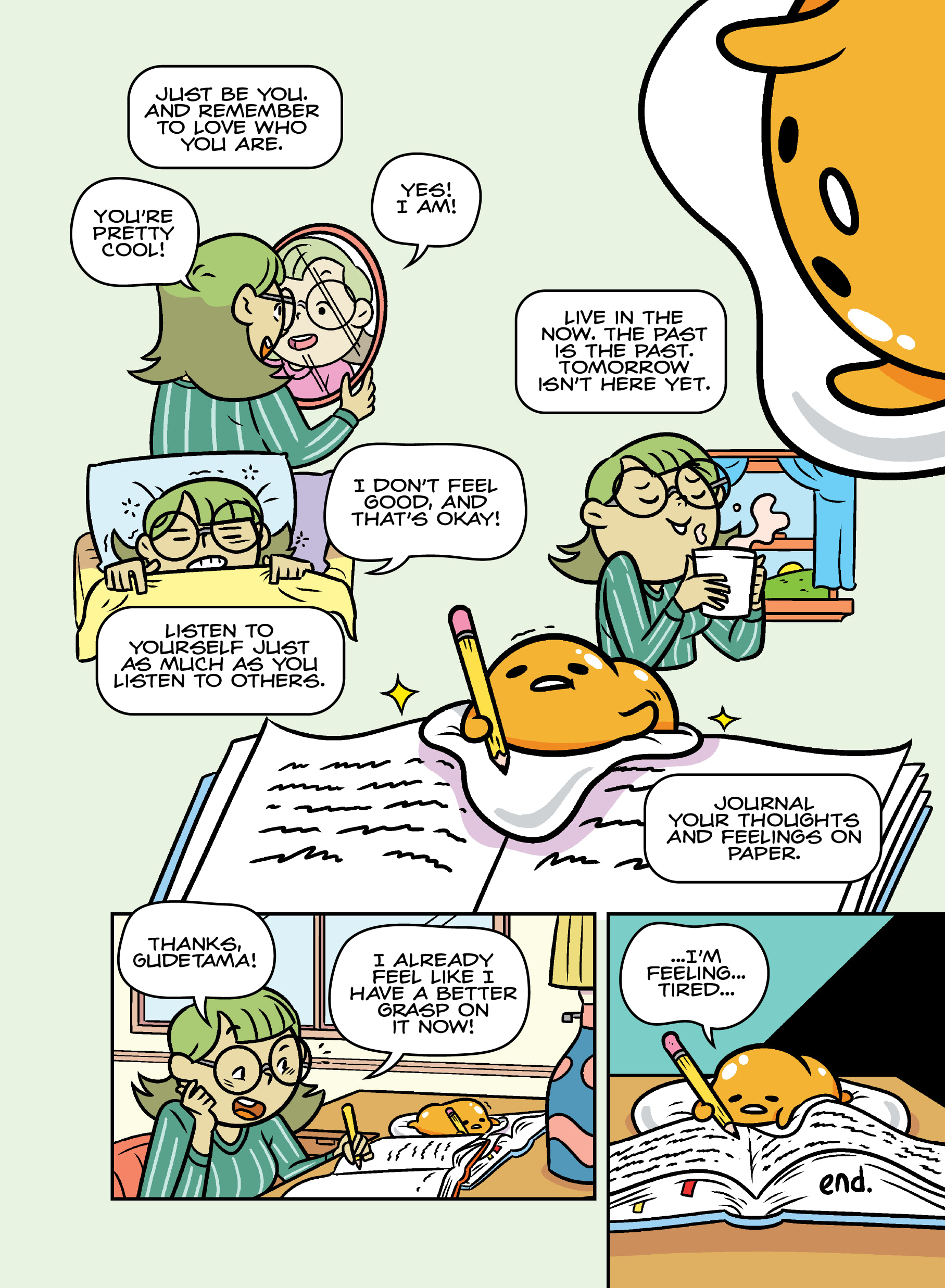 Read online Gudetama comic -  Issue # Mindfulness for the Lazy - 31