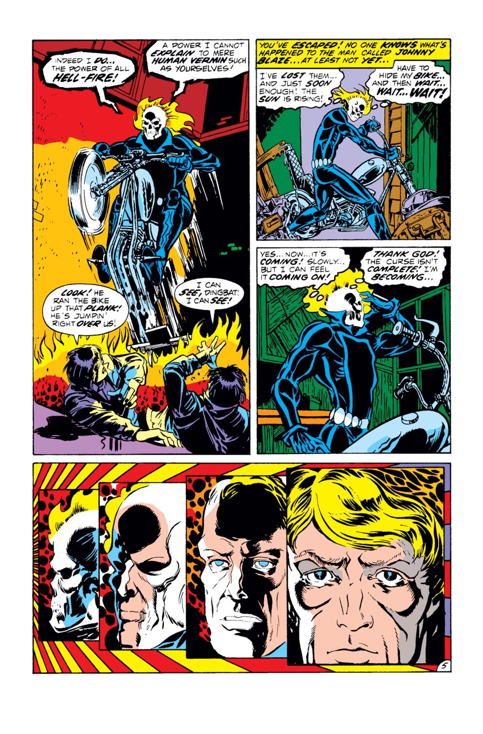 Read online Ghost Rider: Cycle of Vengeance comic -  Issue # TPB - 9