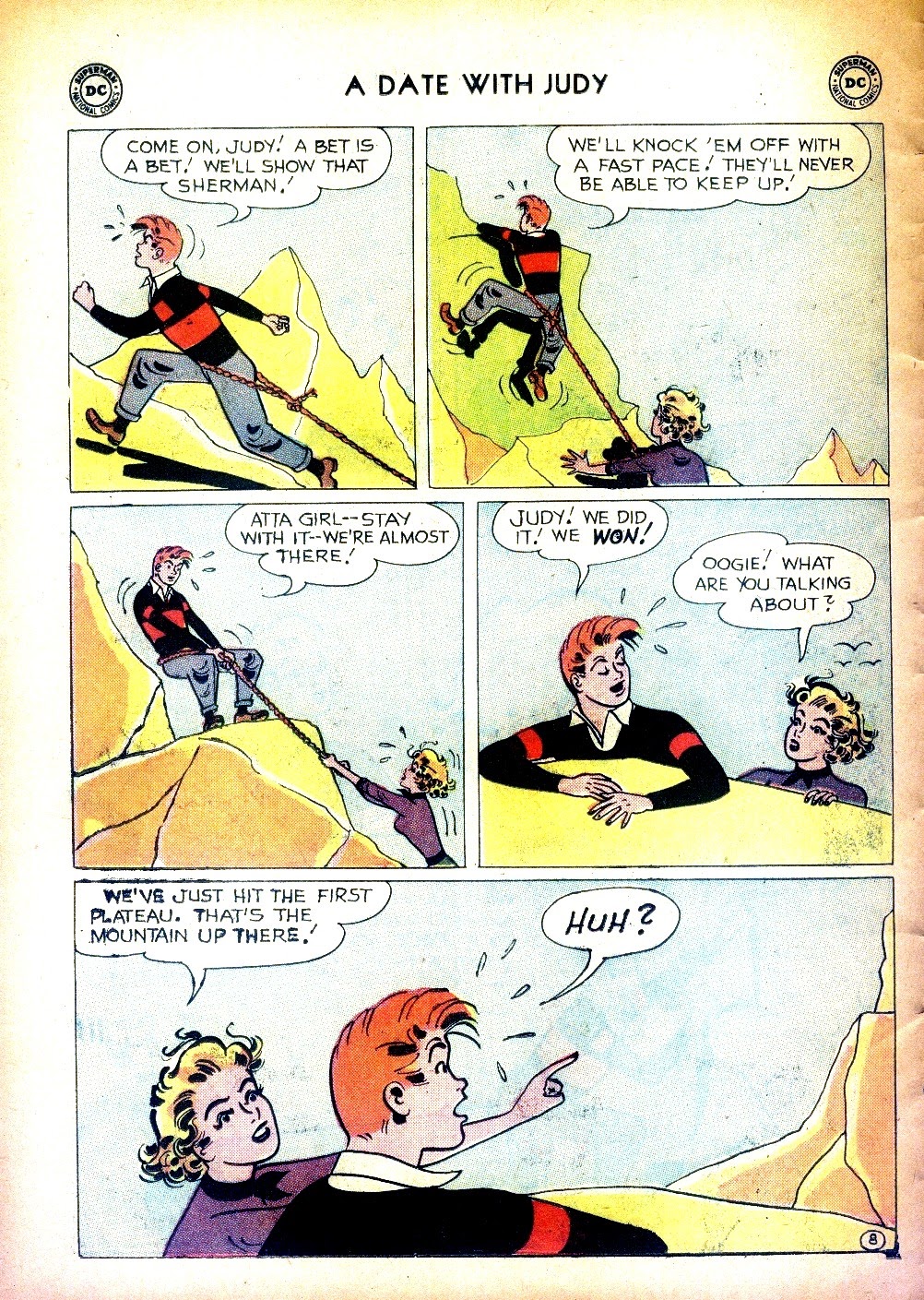 Read online A Date with Judy comic -  Issue #68 - 10