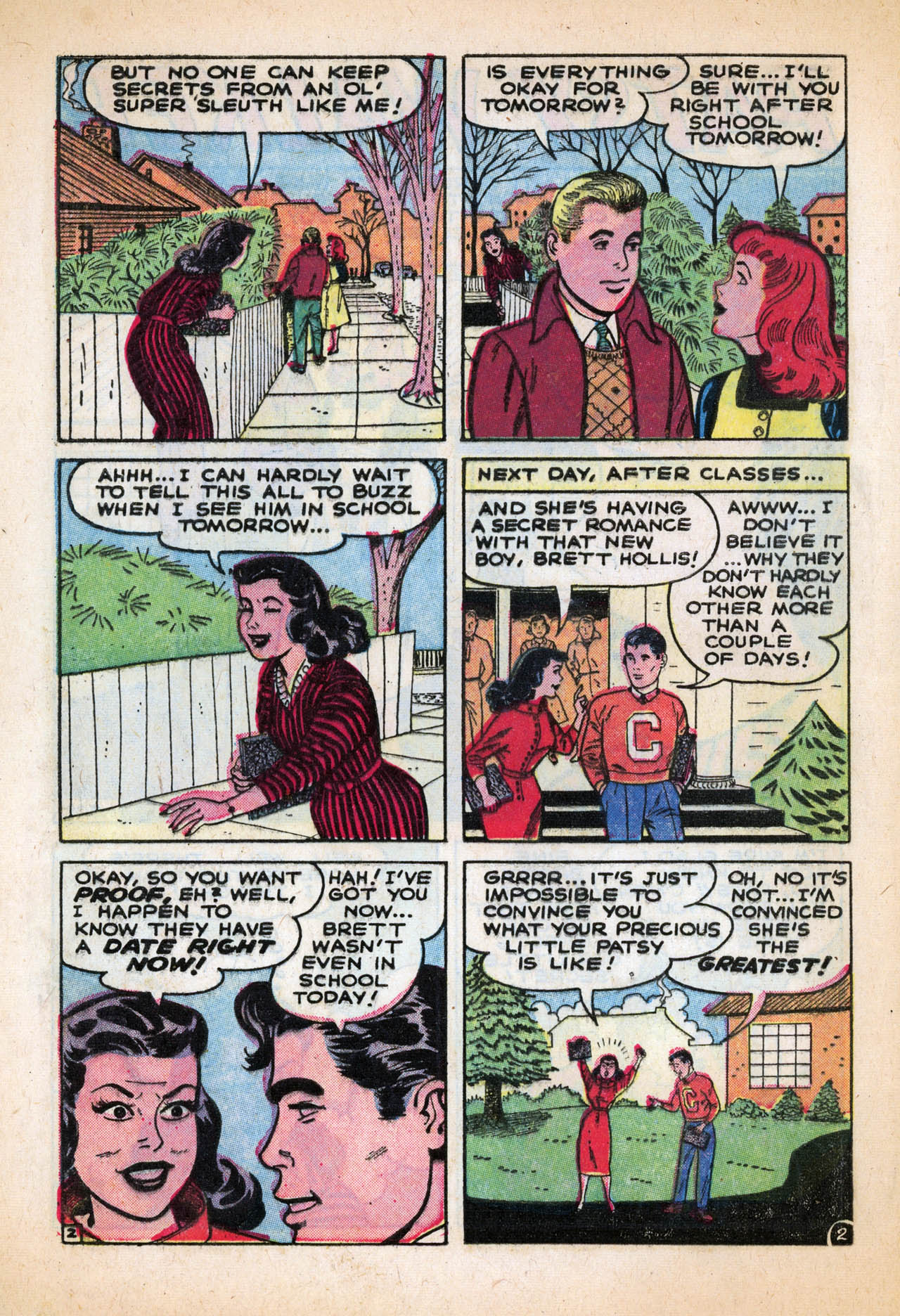 Read online Patsy Walker comic -  Issue #63 - 4