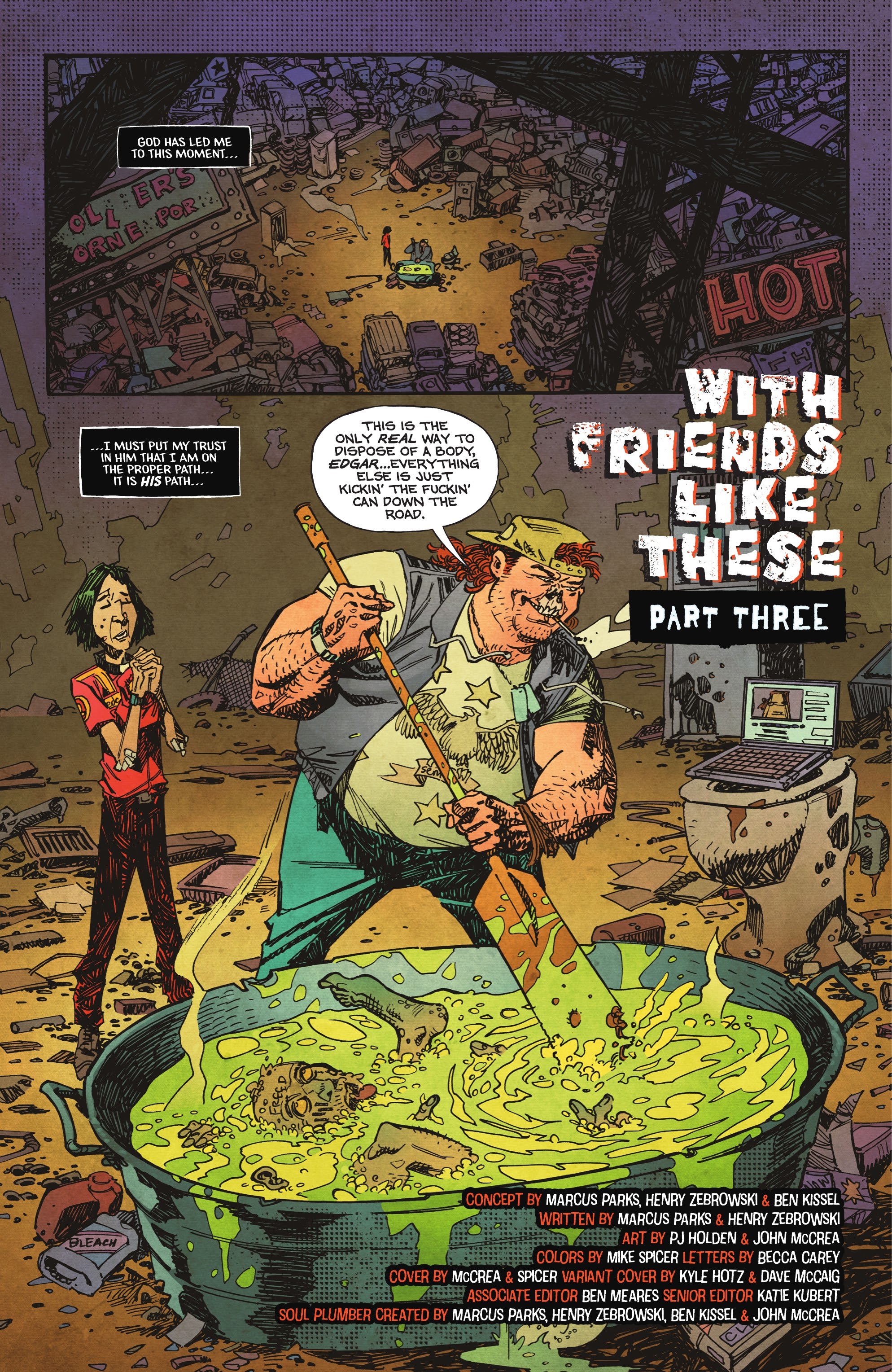 Read online DC Horror Presents: Soul Plumber comic -  Issue #3 - 3