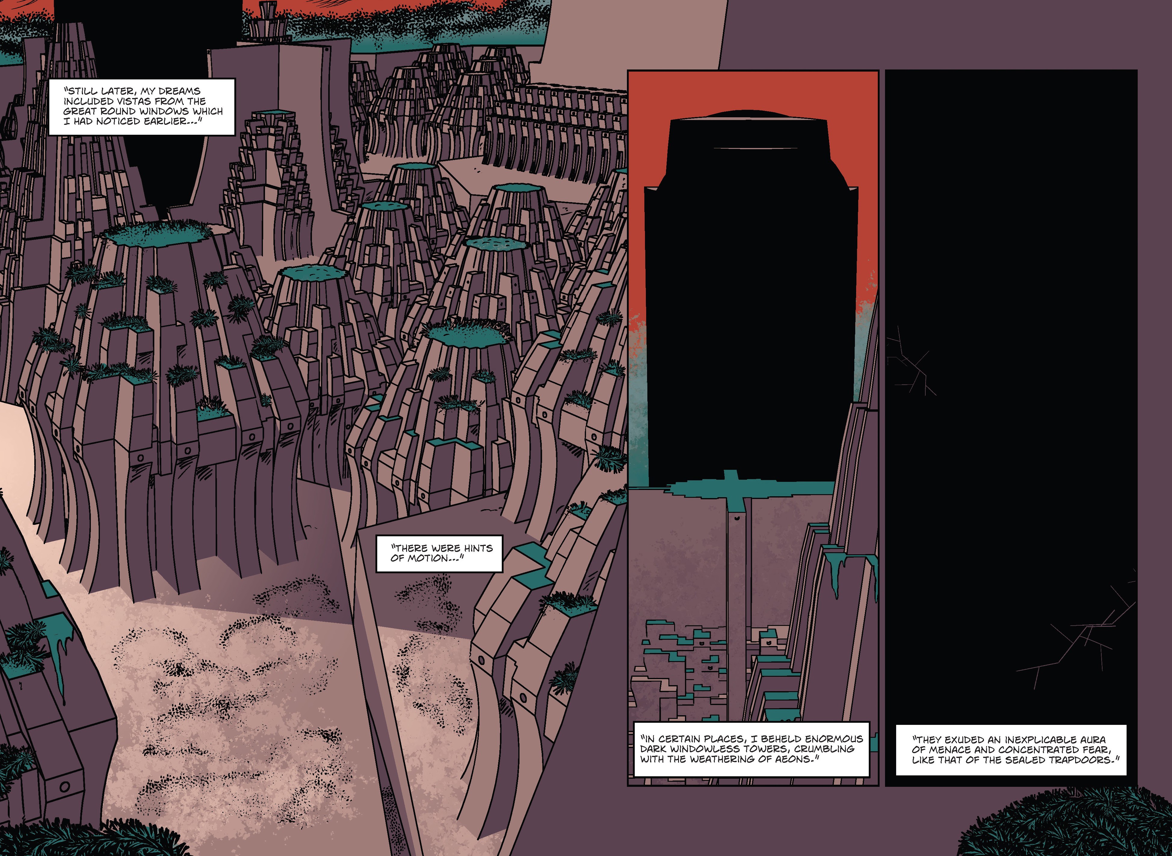 Read online H.P. Lovecraft The Shadow Out of Time comic -  Issue # TPB - 31