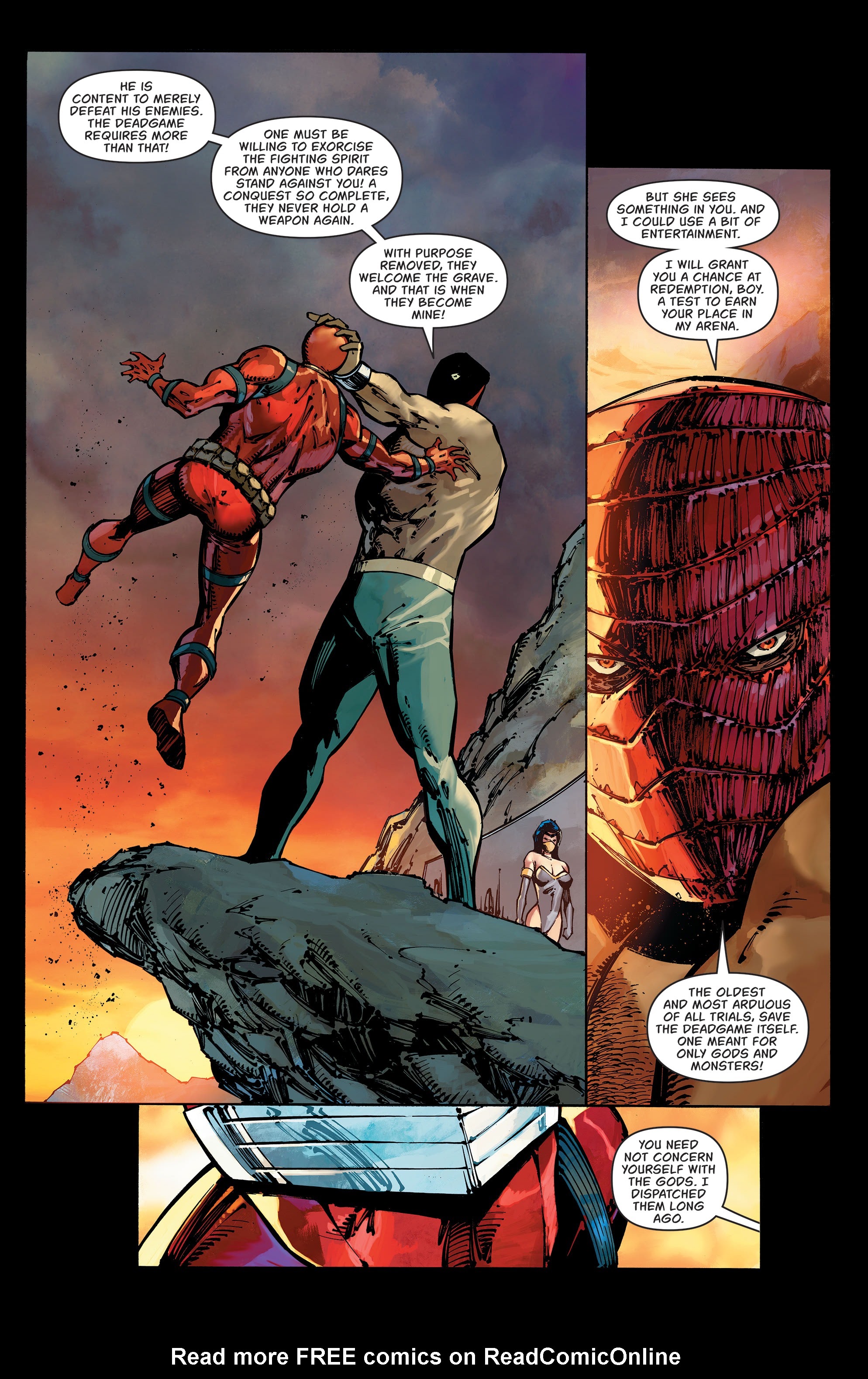 Read online Snake Eyes: Deadgame comic -  Issue #2 - 23
