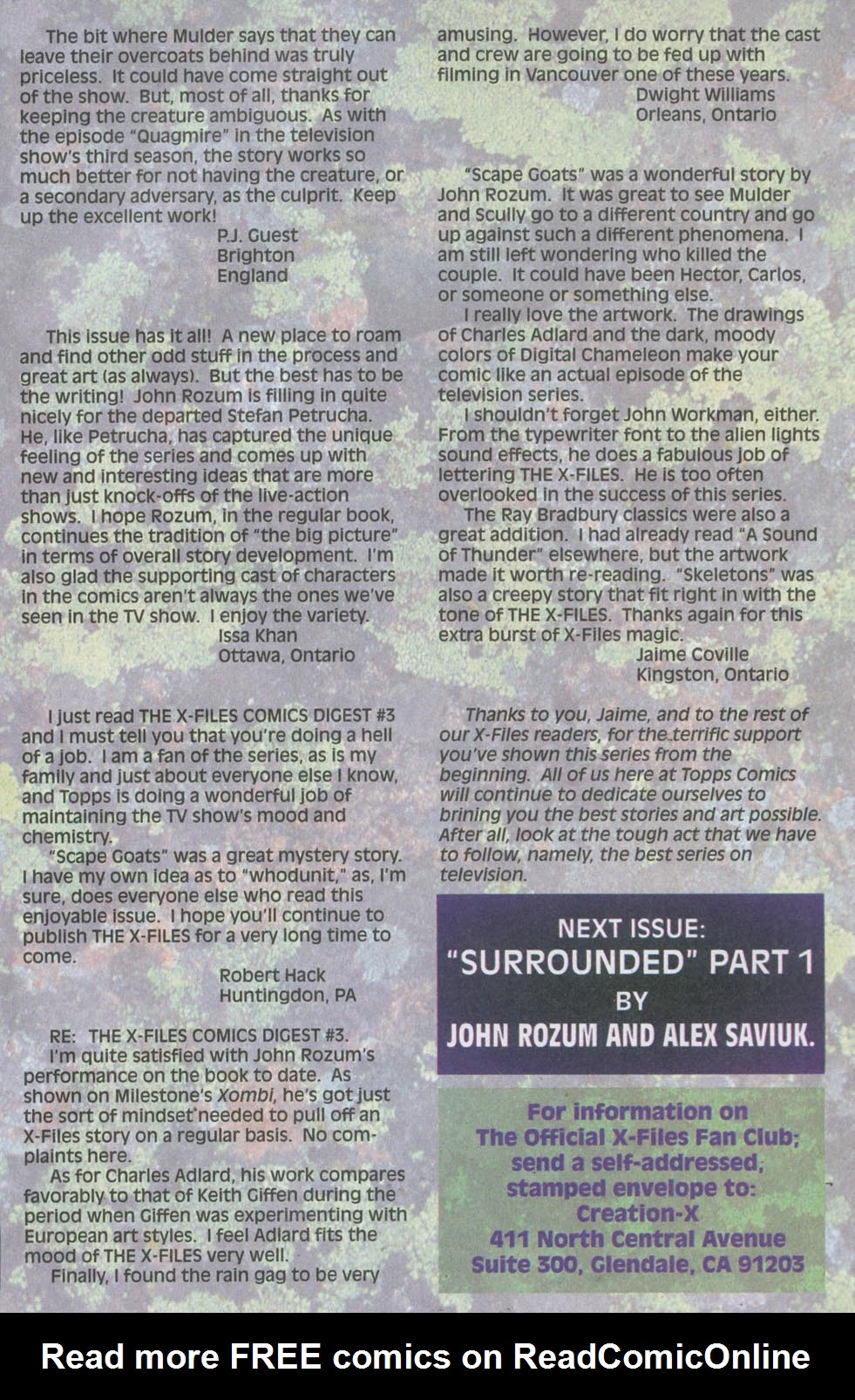 Read online The X-Files (1995) comic -  Issue #26 - 26