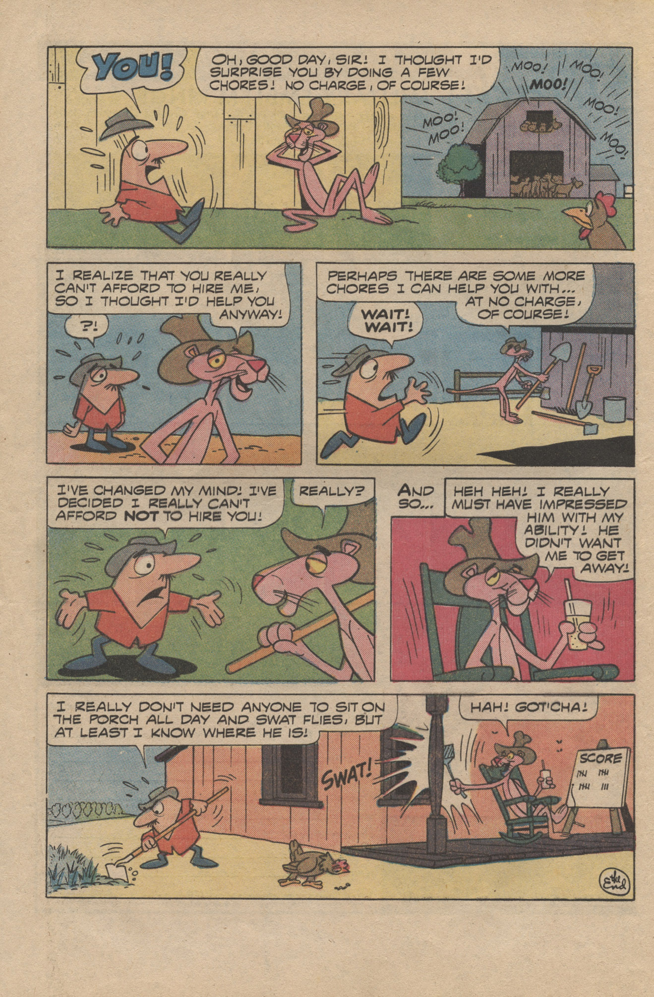 Read online The Pink Panther (1971) comic -  Issue #4 - 8