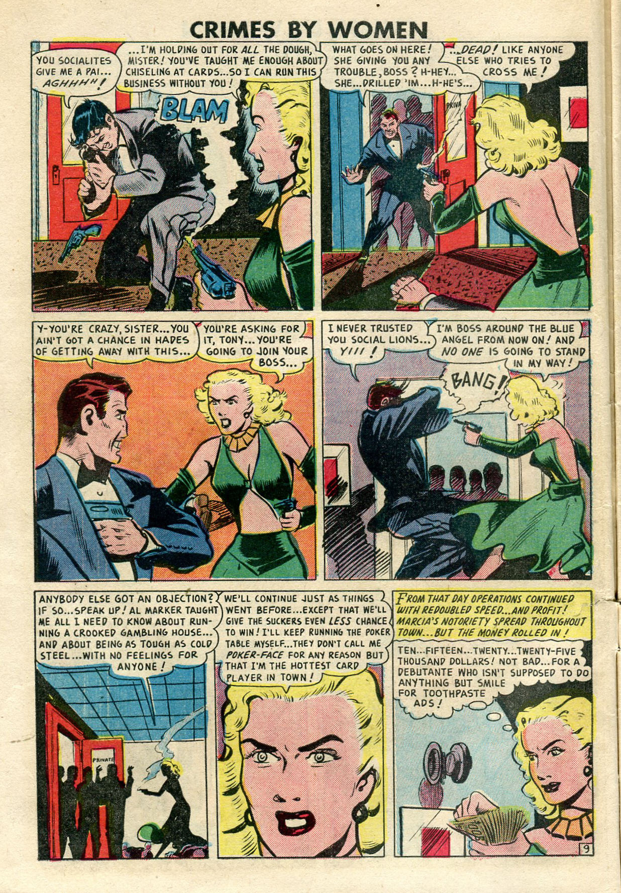 Read online Crimes By Women comic -  Issue #9 - 10