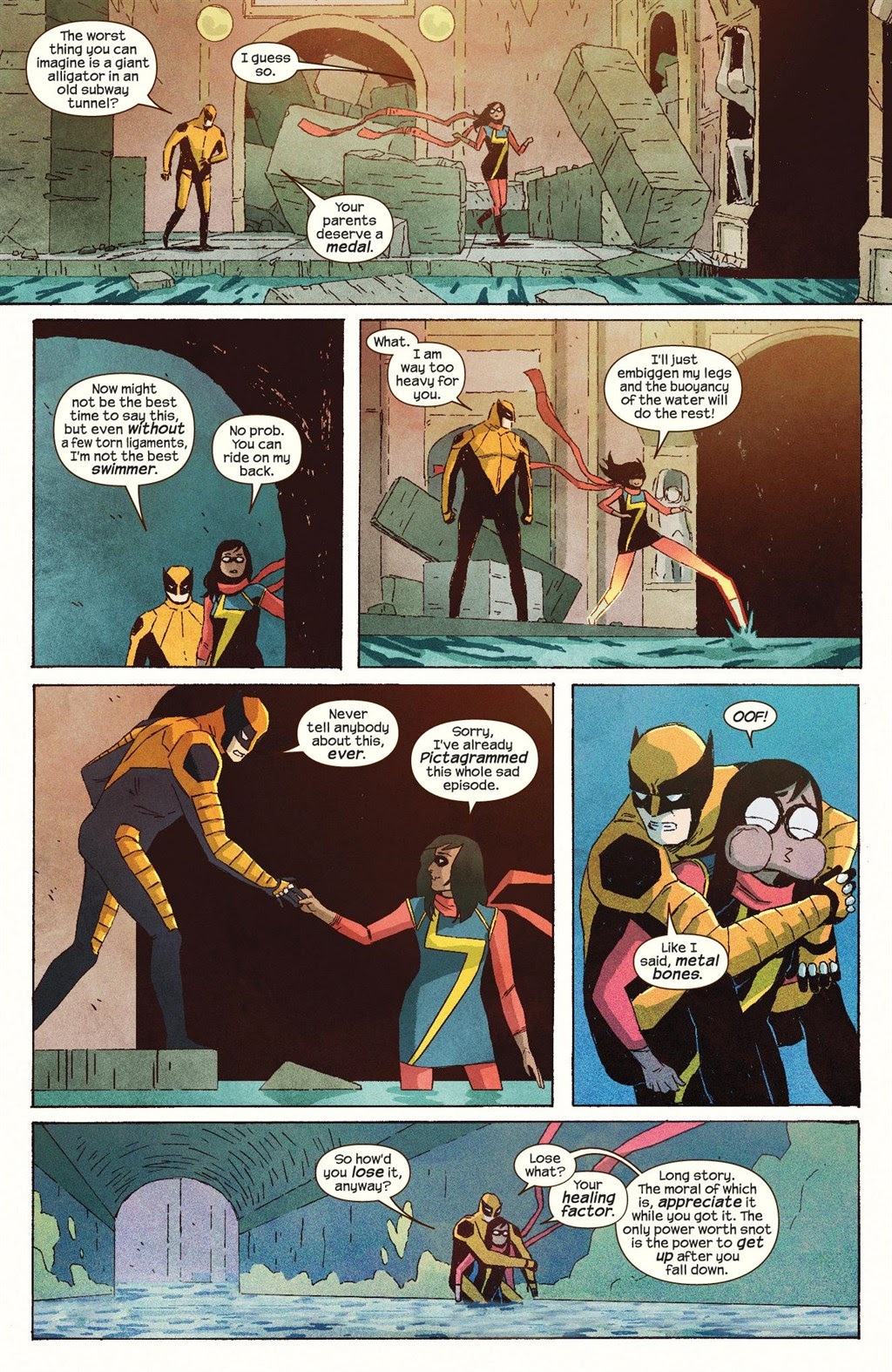 Read online Ms. Marvel Meets The Marvel Universe comic -  Issue # TPB (Part 1) - 34