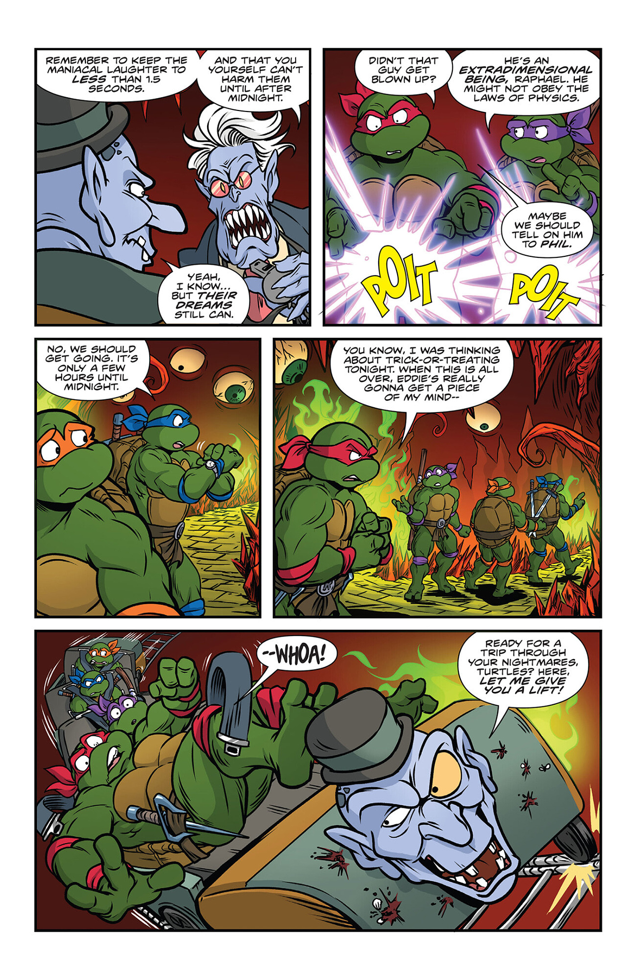 Read online Teenage Mutant Ninja Turtles: Saturday Morning Adventures – Halloween Special comic -  Issue # Full - 11