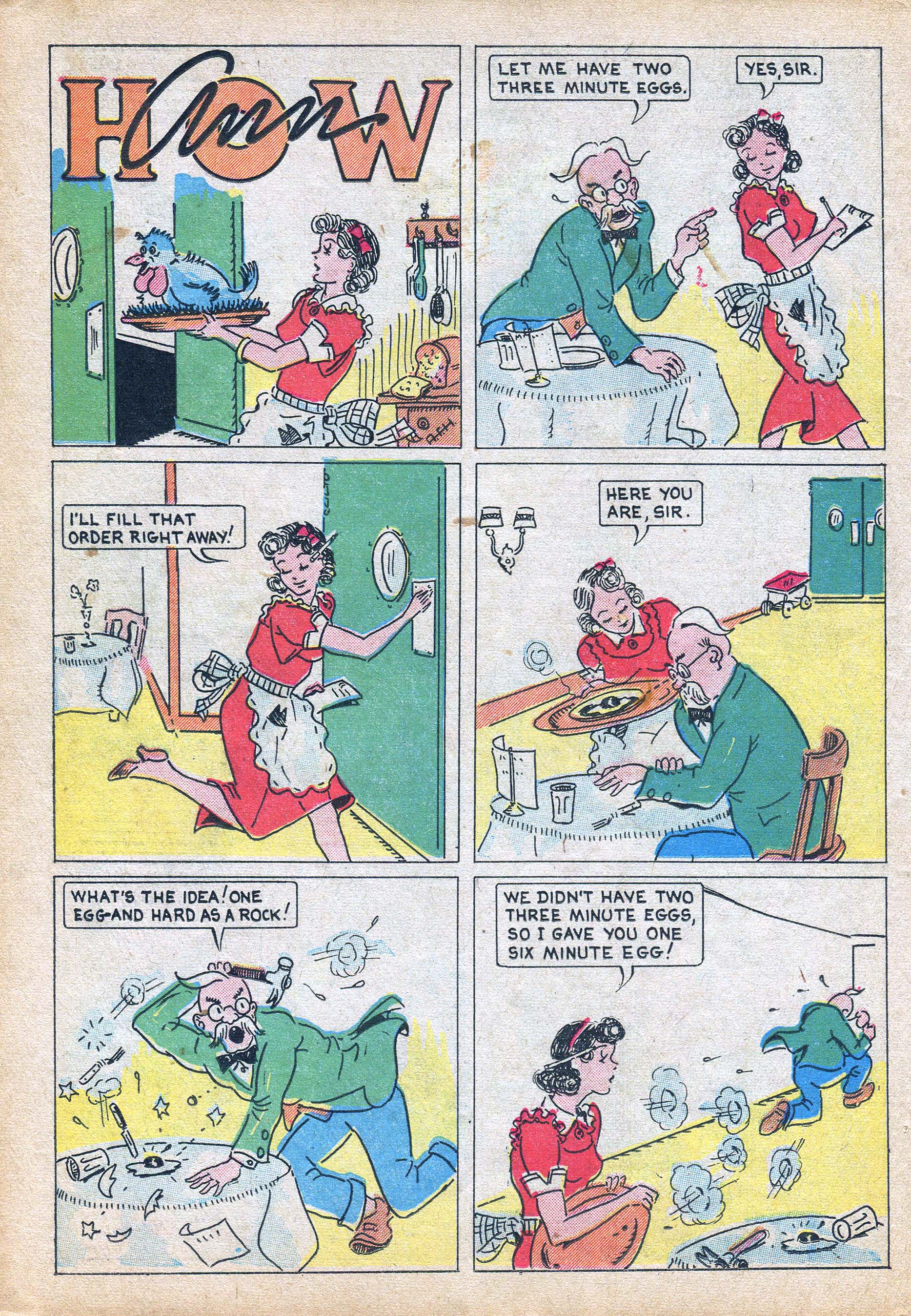 Read online Funny Pages comic -  Issue #31 - 33