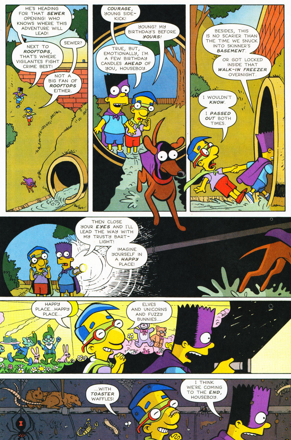 Read online Bongo Comics Presents Simpsons Super Spectacular comic -  Issue #1 - 14