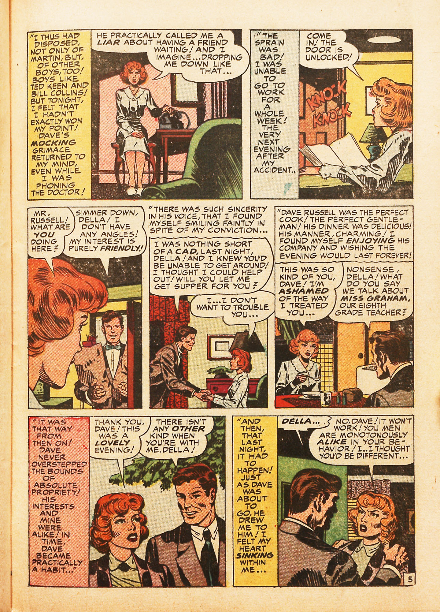 Read online Young Love (1949) comic -  Issue #17 - 39