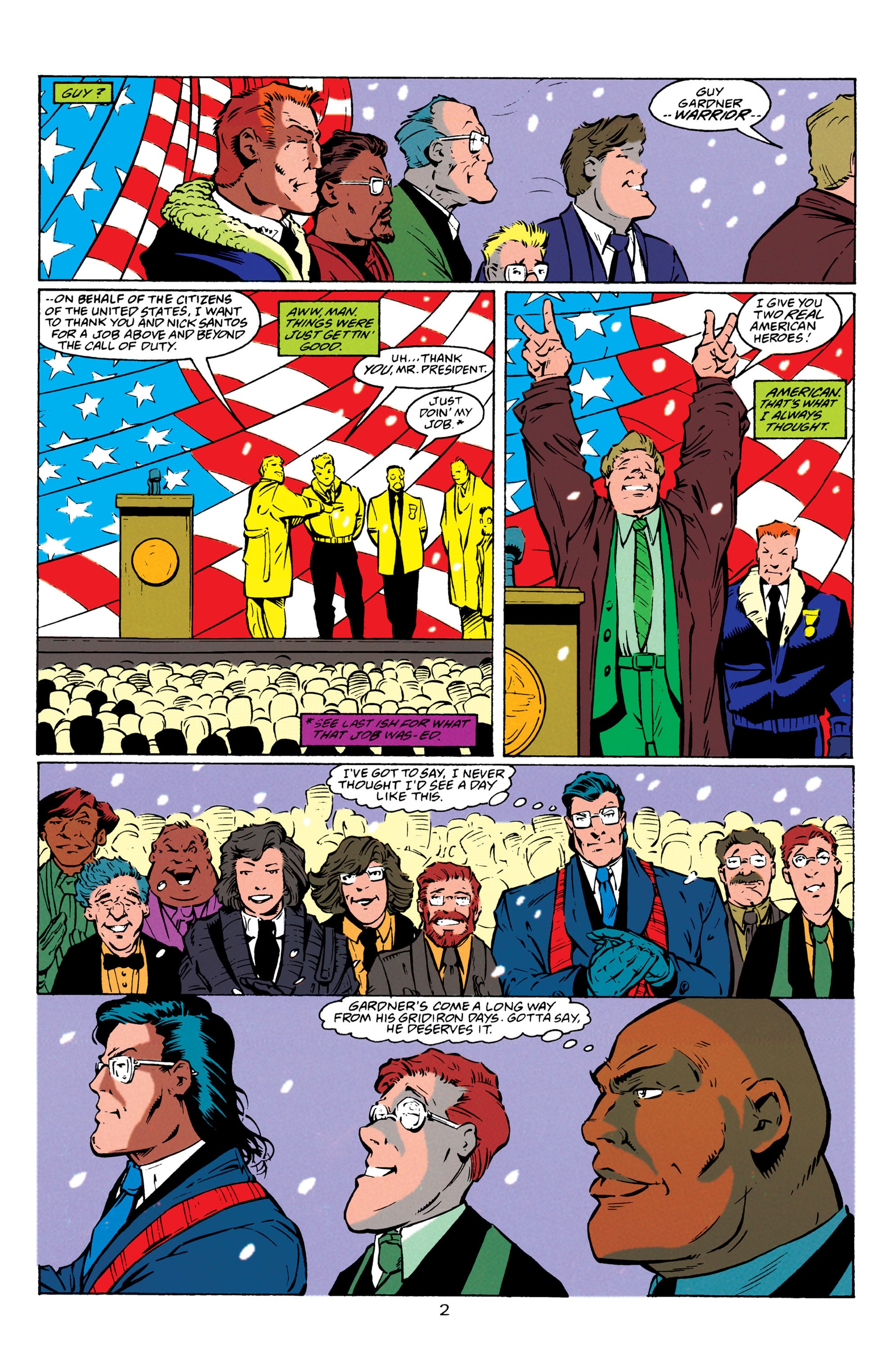 Read online Guy Gardner: Warrior comic -  Issue #27 - 3