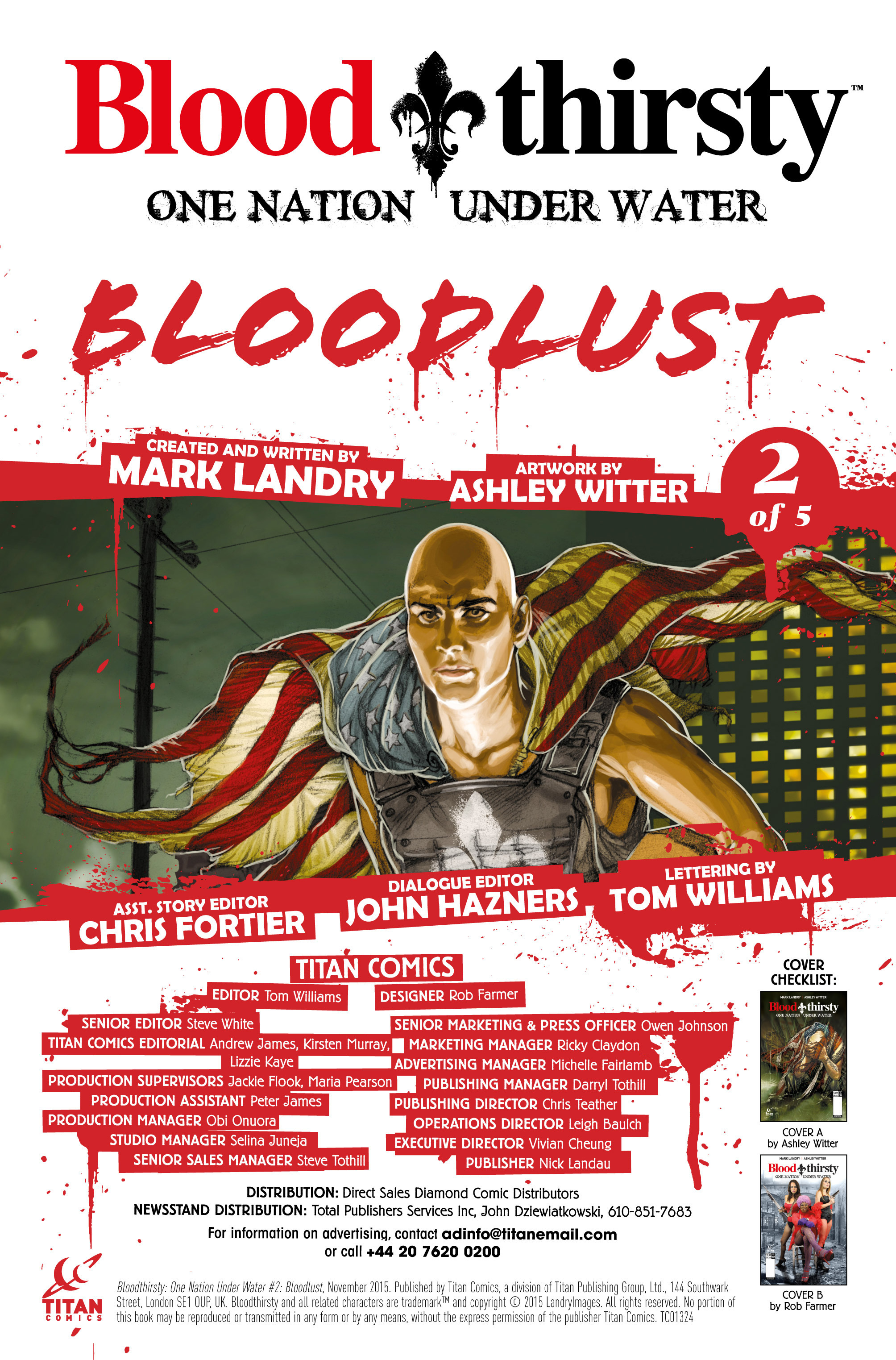 Read online Bloodthirsty: One Nation Under Water comic -  Issue #2 - 2