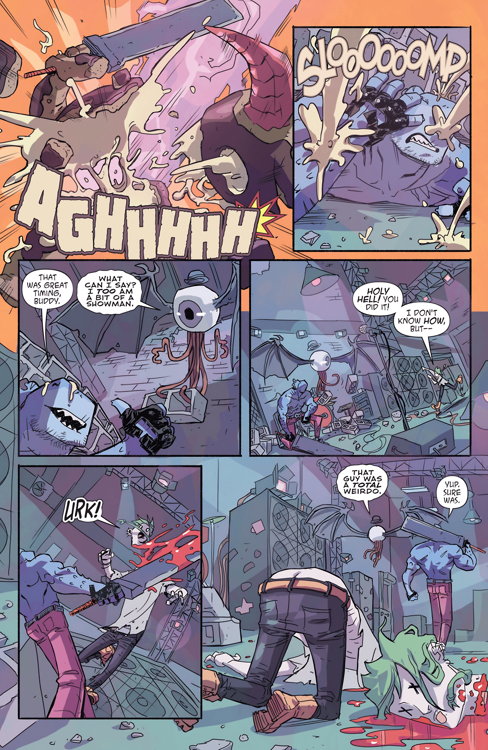 Read online Metalshark Bro: What the Fin? comic -  Issue # TPB - 44