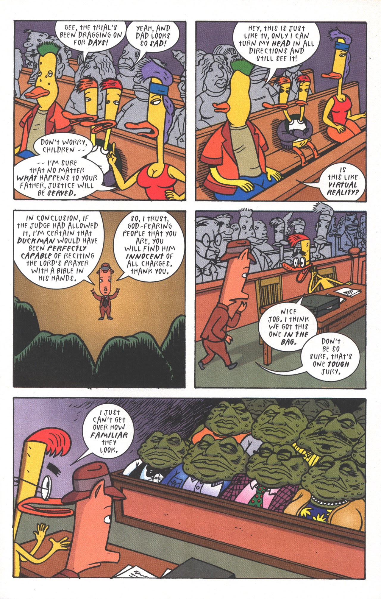 Read online Duckman : The Mob Frog Saga comic -  Issue #2 - 21