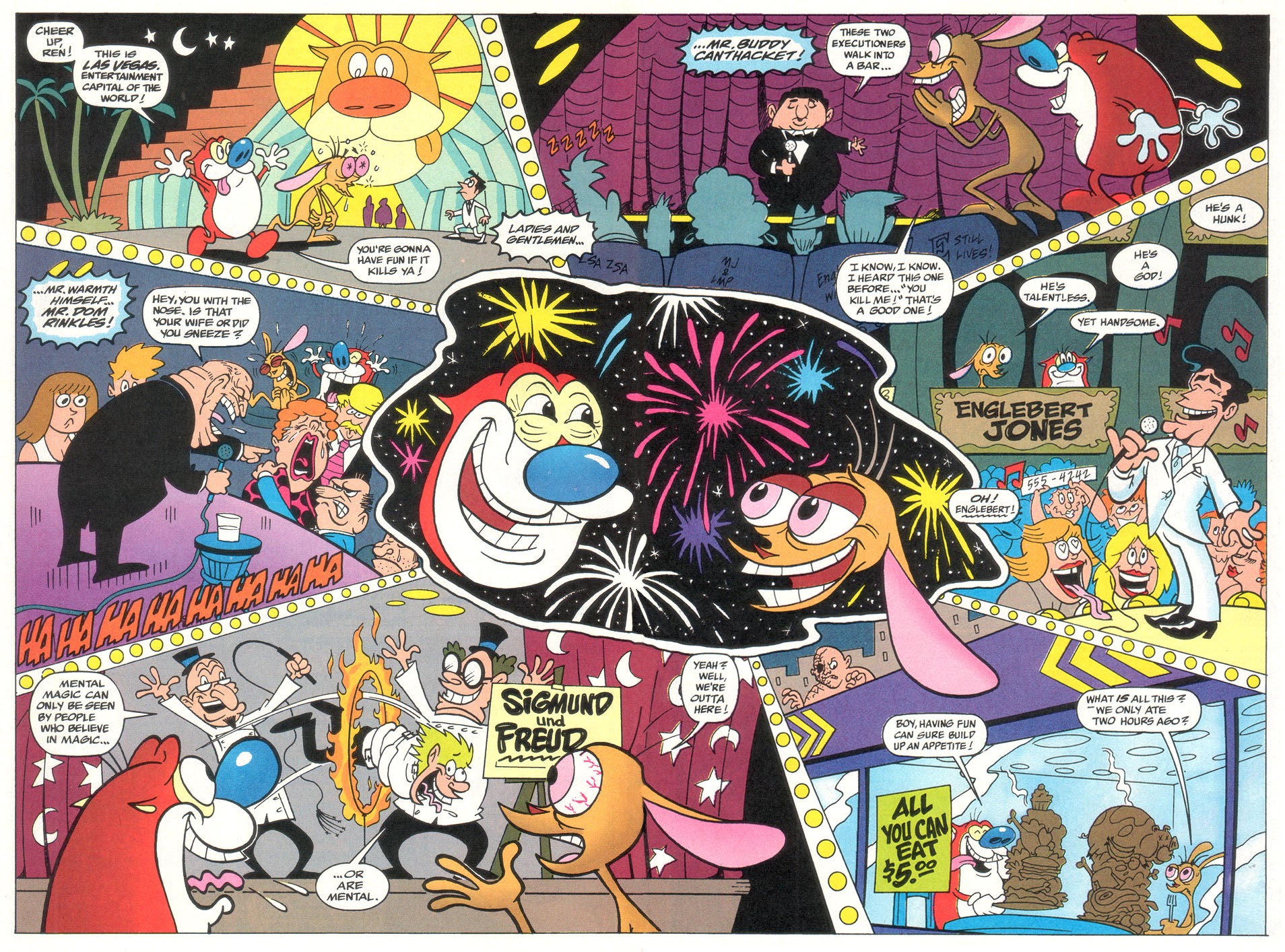 Read online The Ren and Stimpy Show Special: Four Swerks comic -  Issue # Full - 20