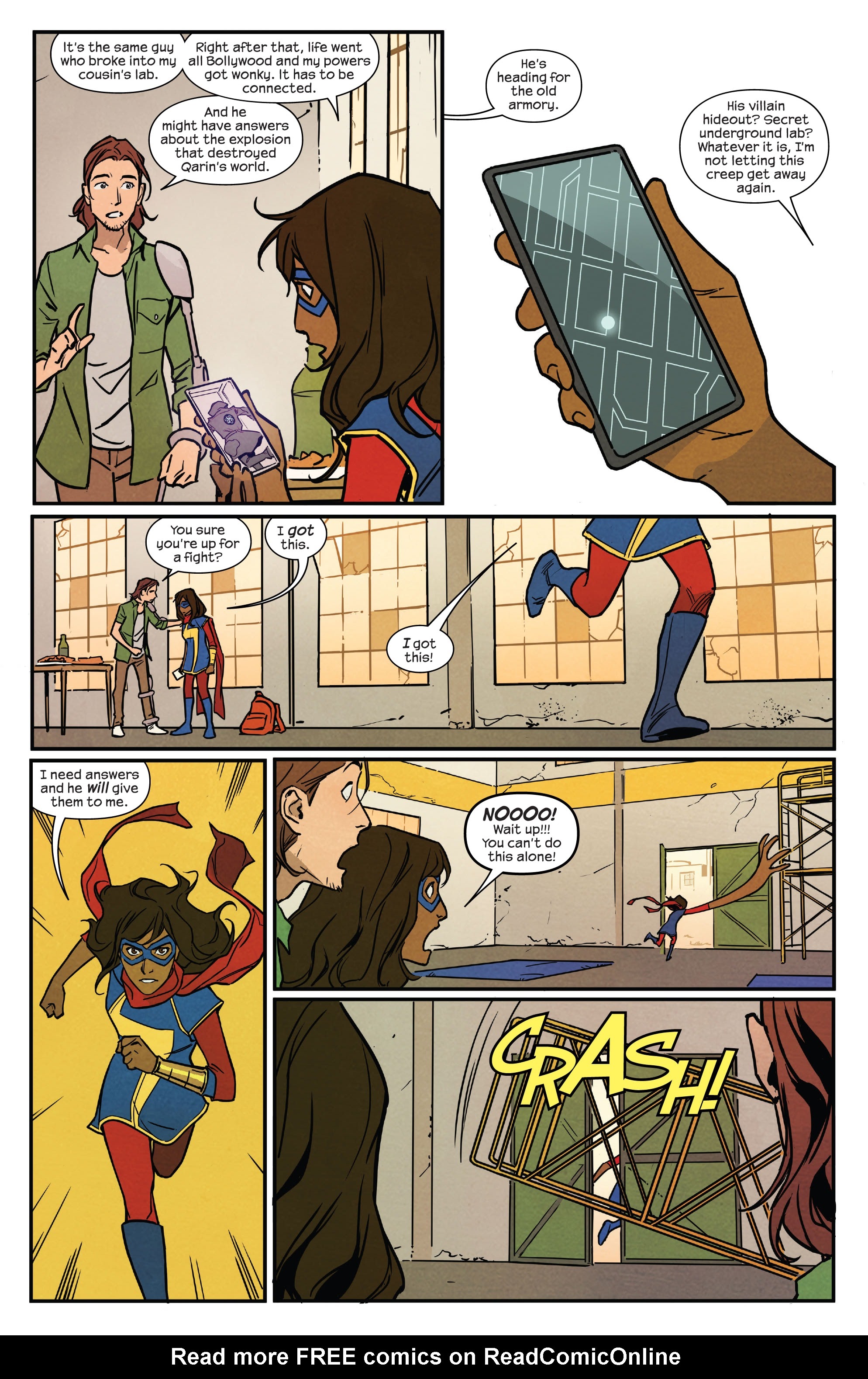 Read online Ms. Marvel: Beyond the Limit comic -  Issue #3 - 20