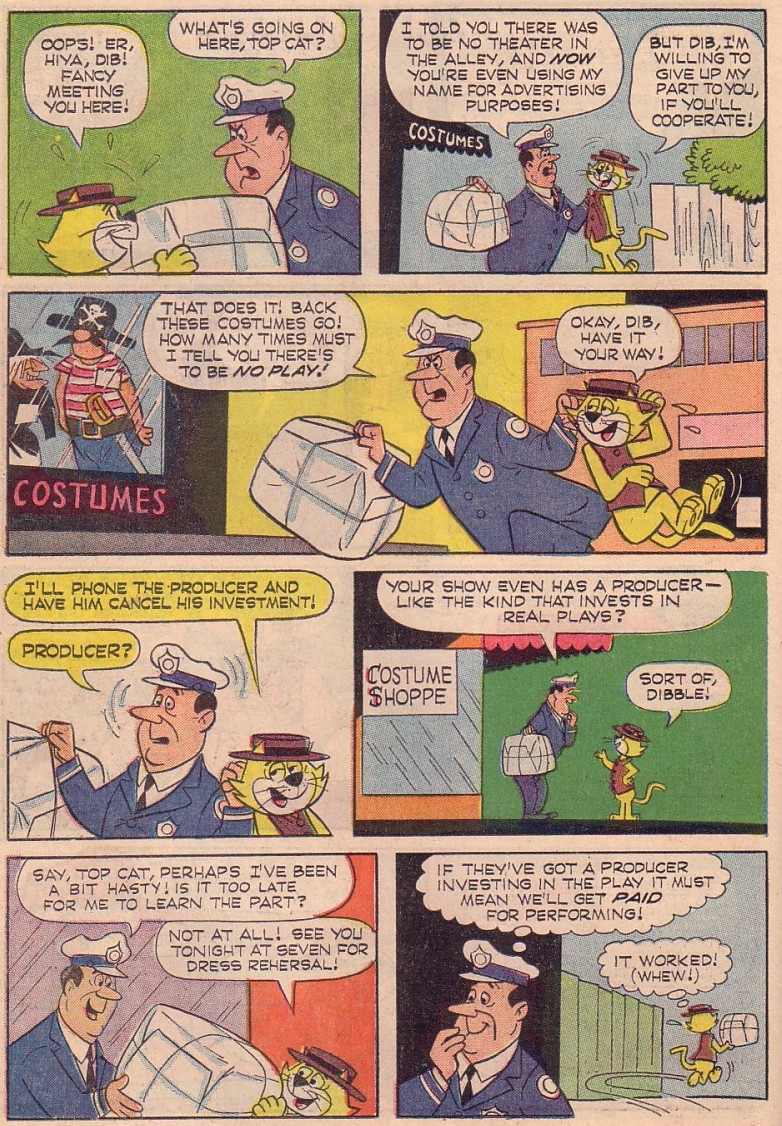 Read online Top Cat (1962) comic -  Issue #18 - 19