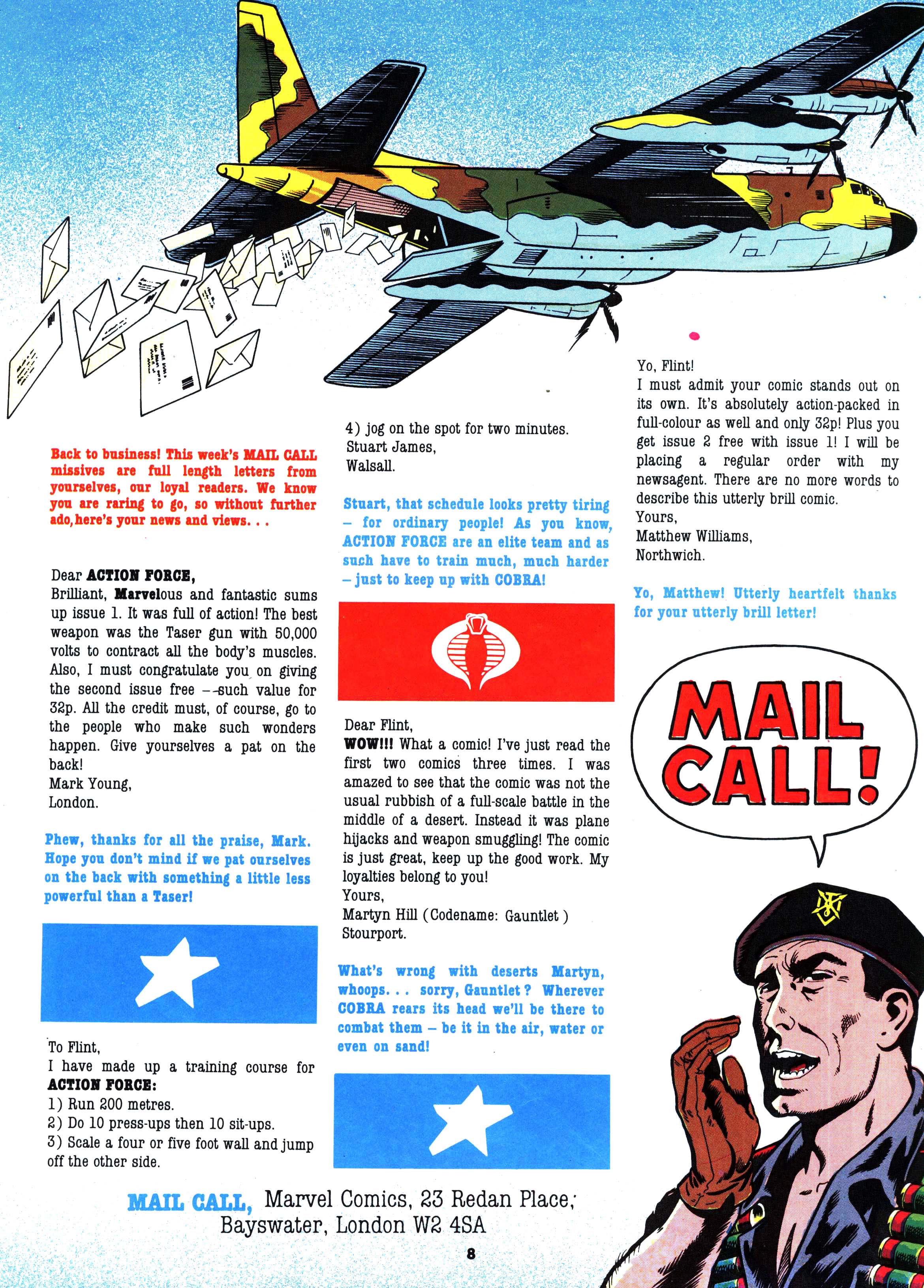 Read online Action Force comic -  Issue #8 - 8