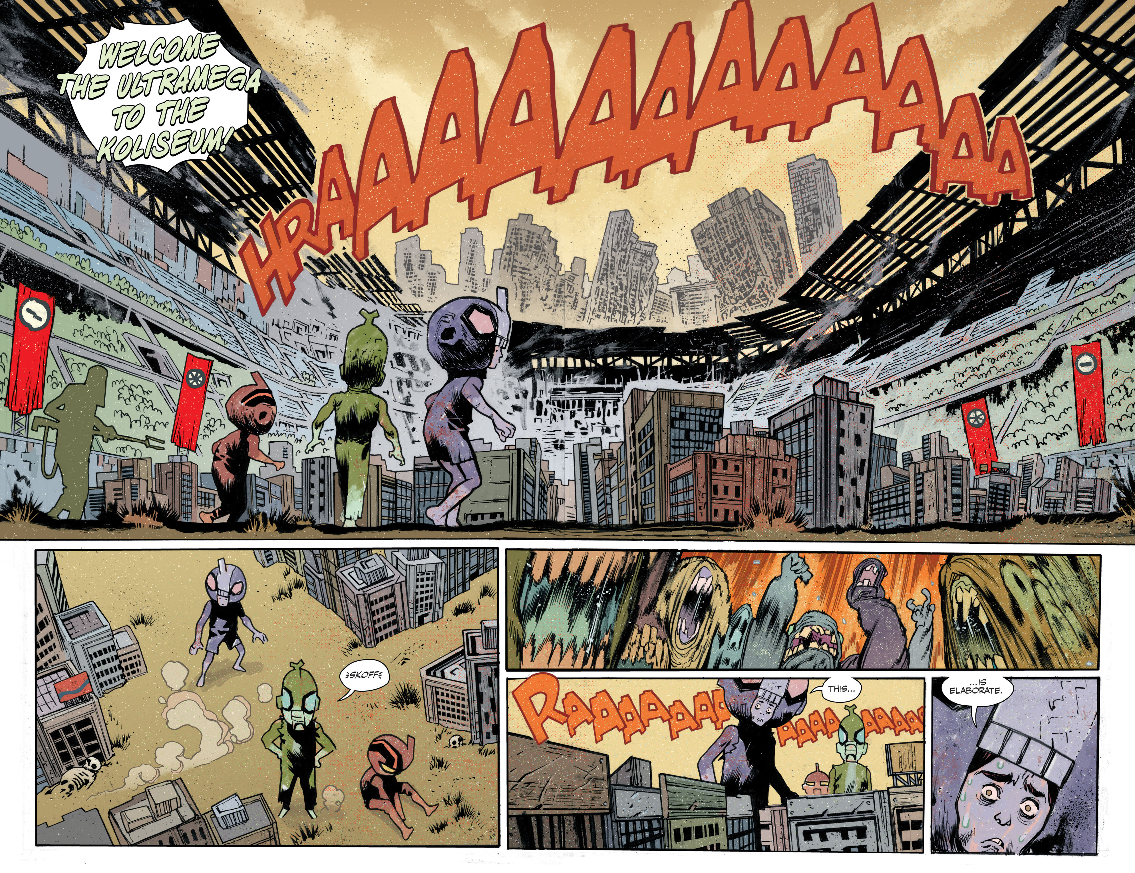 Read online Ultramega by James Harren comic -  Issue #3 - 18