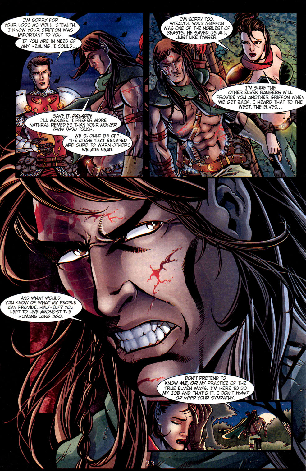 Read online Dungeons & Dragons: Tempests Gate comic -  Issue #3 - 22
