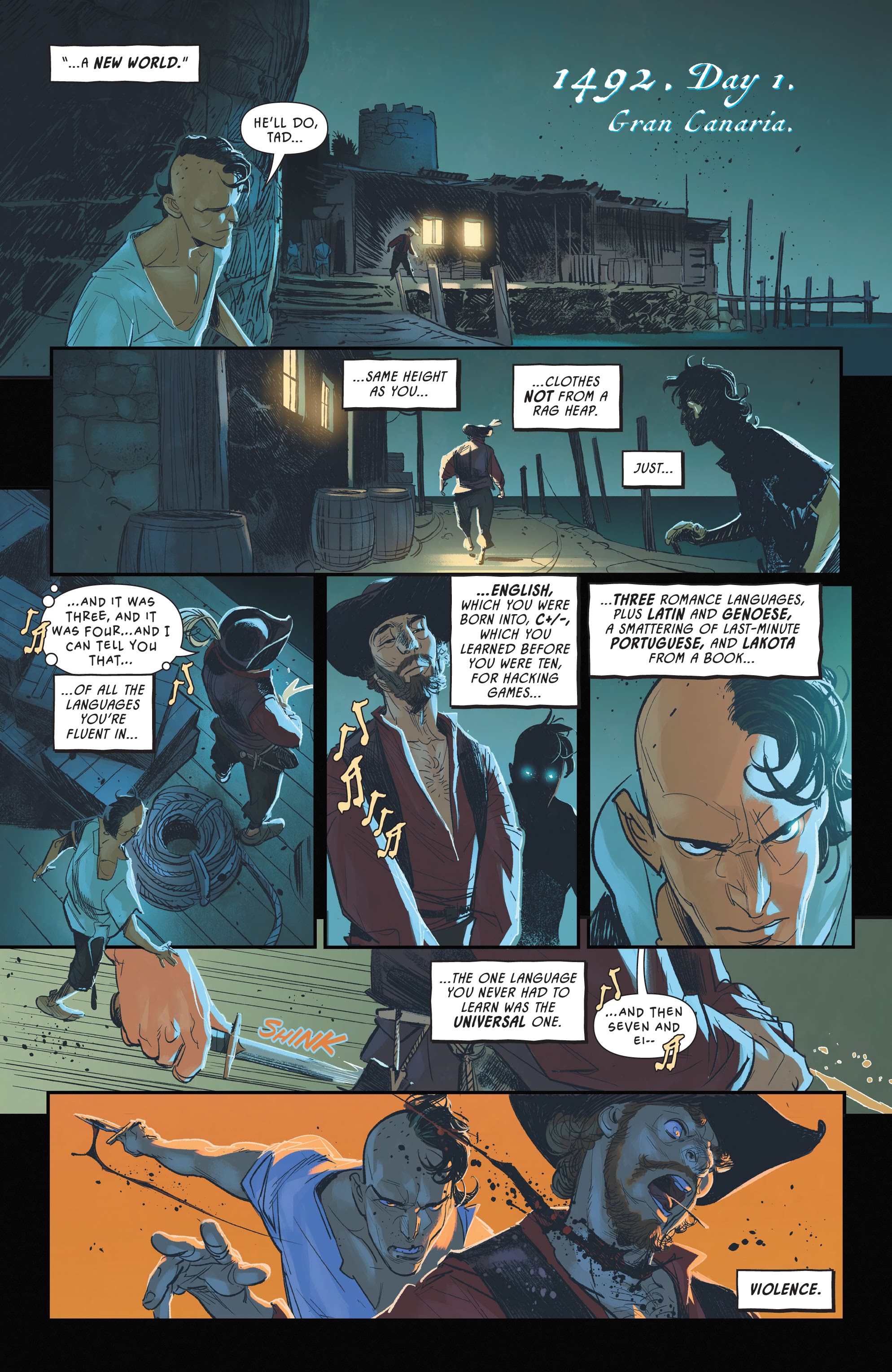 Read online Earthdivers comic -  Issue #1 - 6