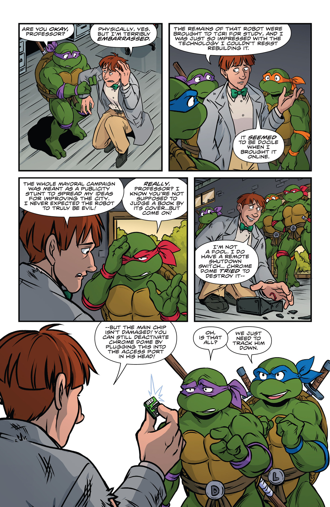 Read online Teenage Mutant Ninja Turtles: Saturday Morning Adventures Continued comic -  Issue #6 - 13