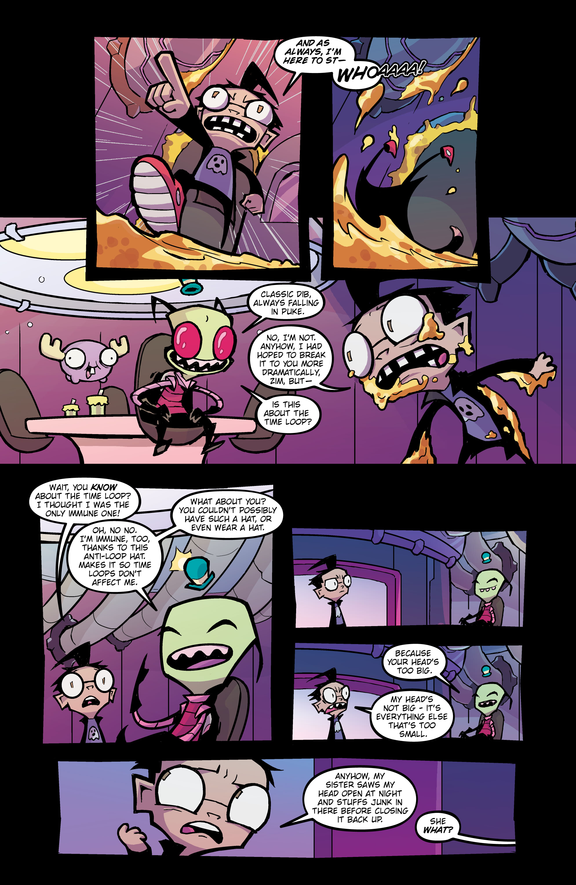 Read online Invader Zim: The Dookie Loop Horror comic -  Issue # Full - 11