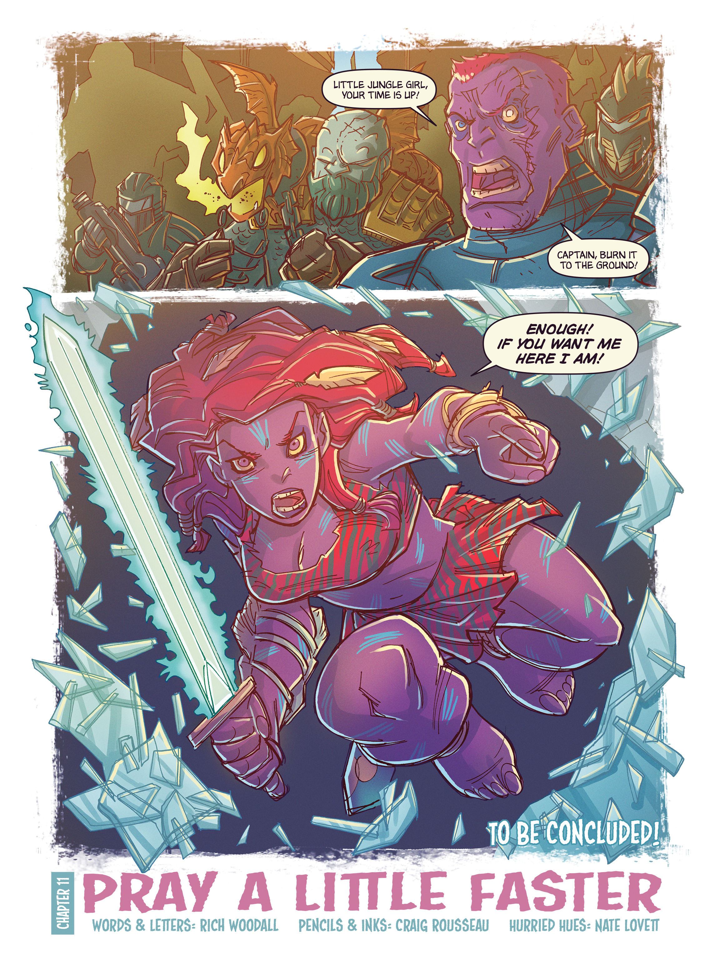 Read online Kyrra: Alien Jungle Girl comic -  Issue #9 - 10