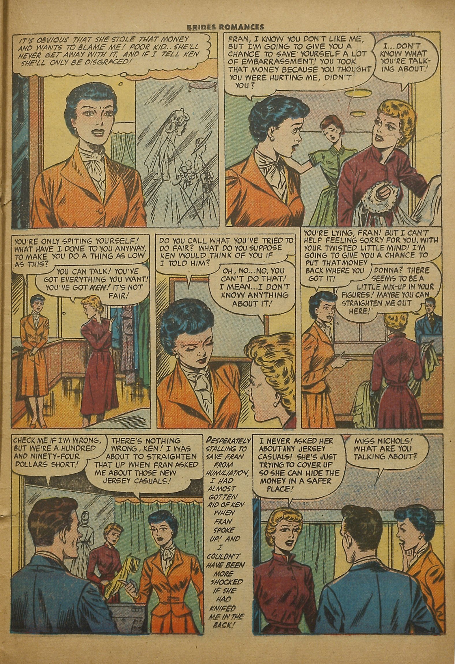 Read online Brides Romances comic -  Issue #16 - 21