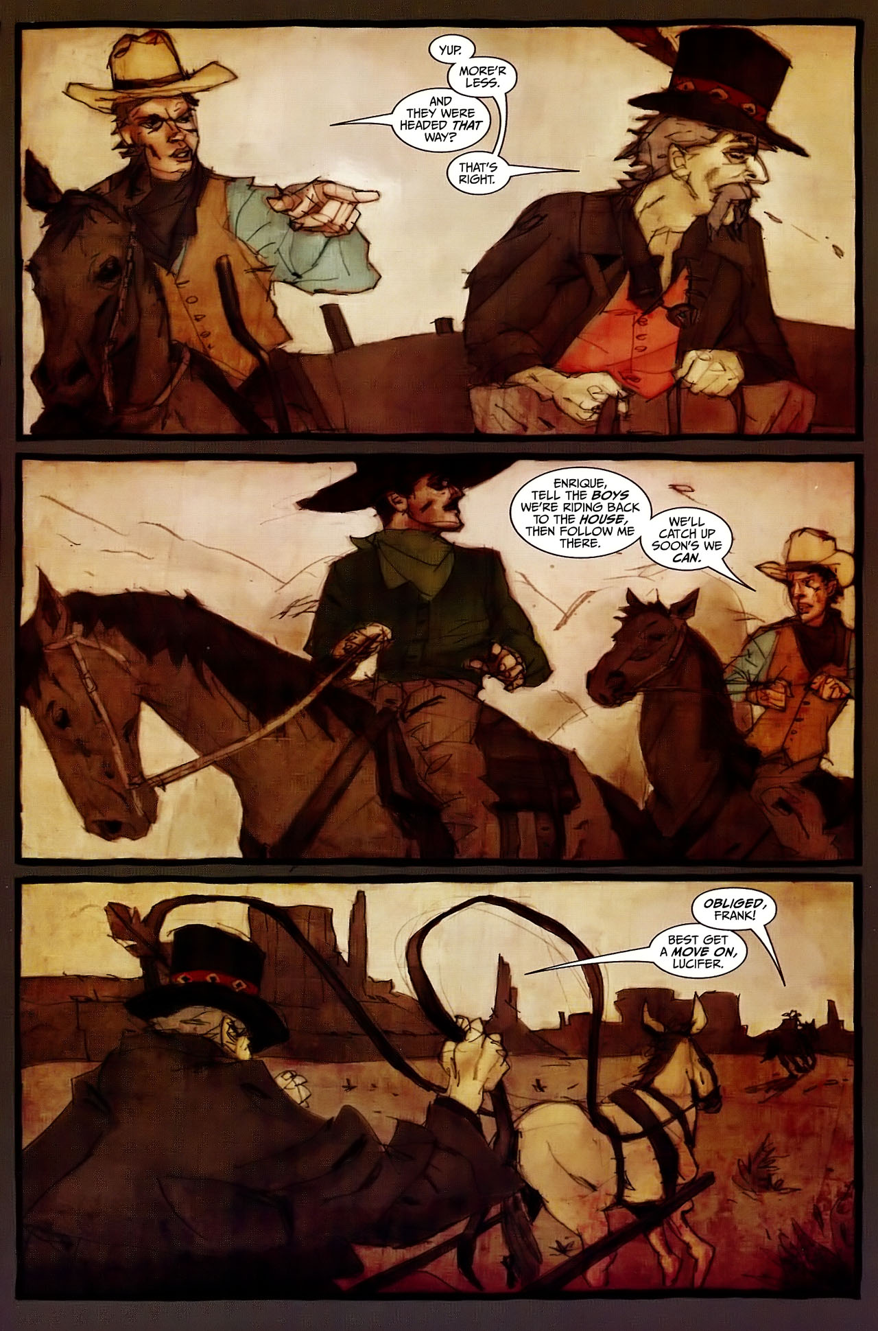 Read online Graveslinger comic -  Issue #1 - 9