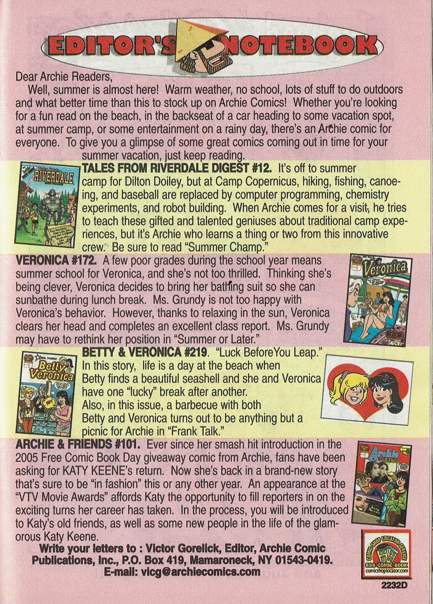 Read online Archie Digest Magazine comic -  Issue #225 - 85