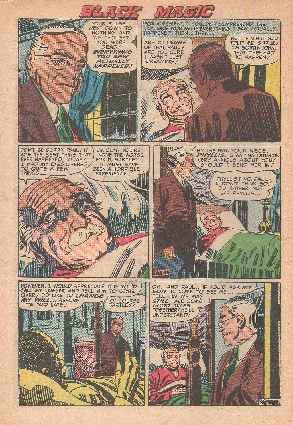 Read online Black Magic (1950) comic -  Issue #12 - 10