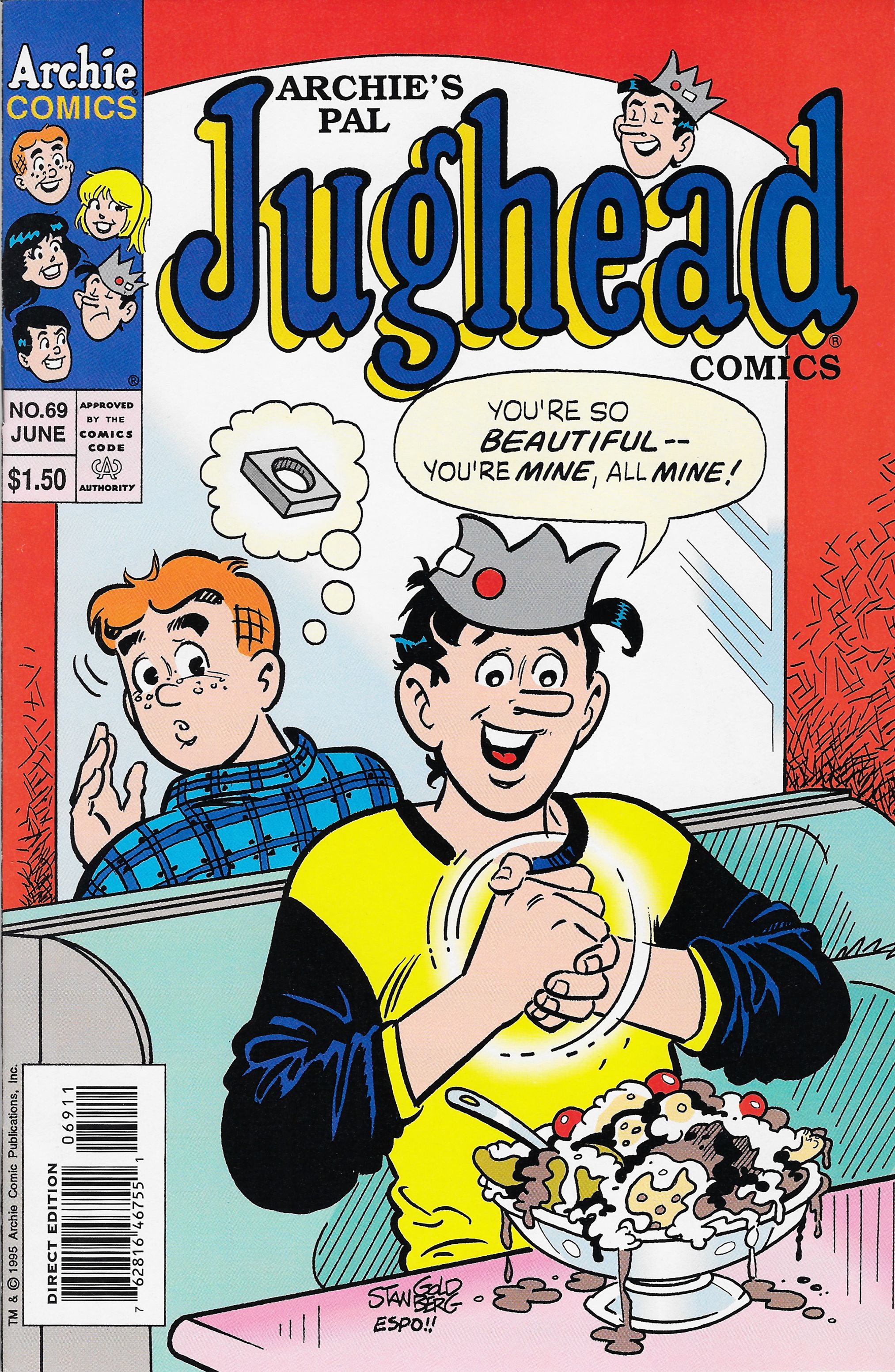 Read online Archie's Pal Jughead Comics comic -  Issue #69 - 1