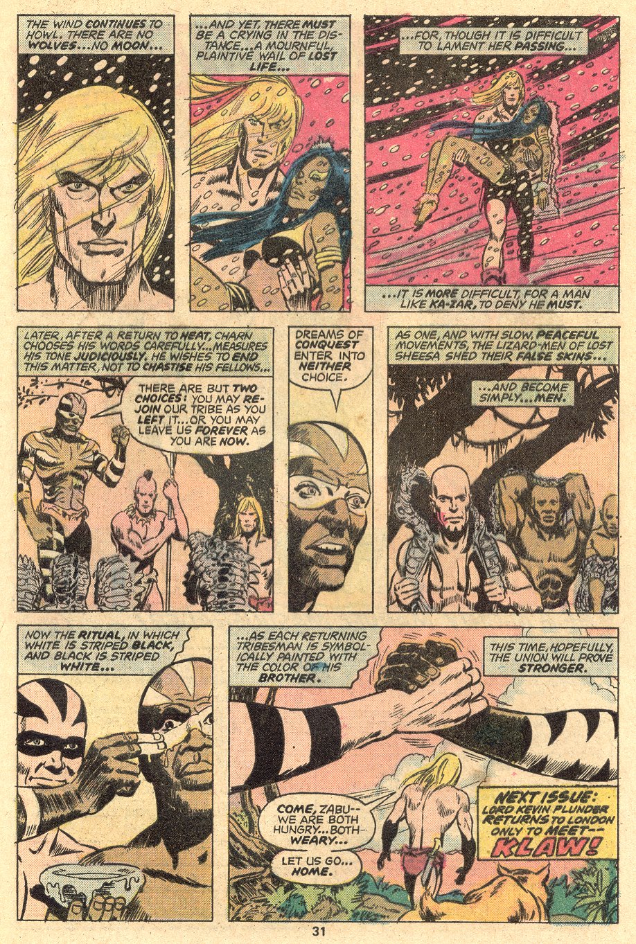 Read online Ka-Zar comic -  Issue #13 - 22