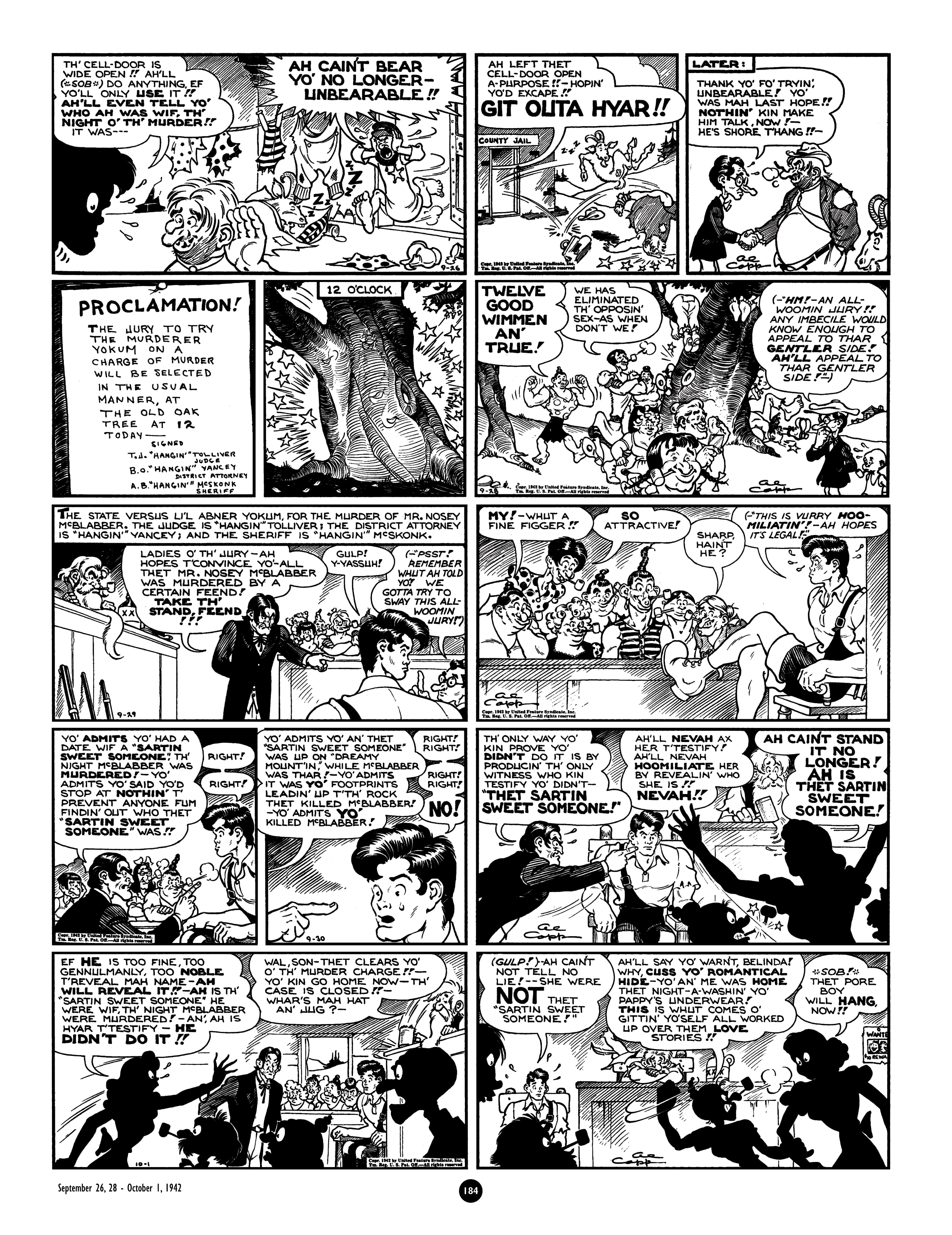Read online Al Capp's Li'l Abner Complete Daily & Color Sunday Comics comic -  Issue # TPB 4 (Part 2) - 86