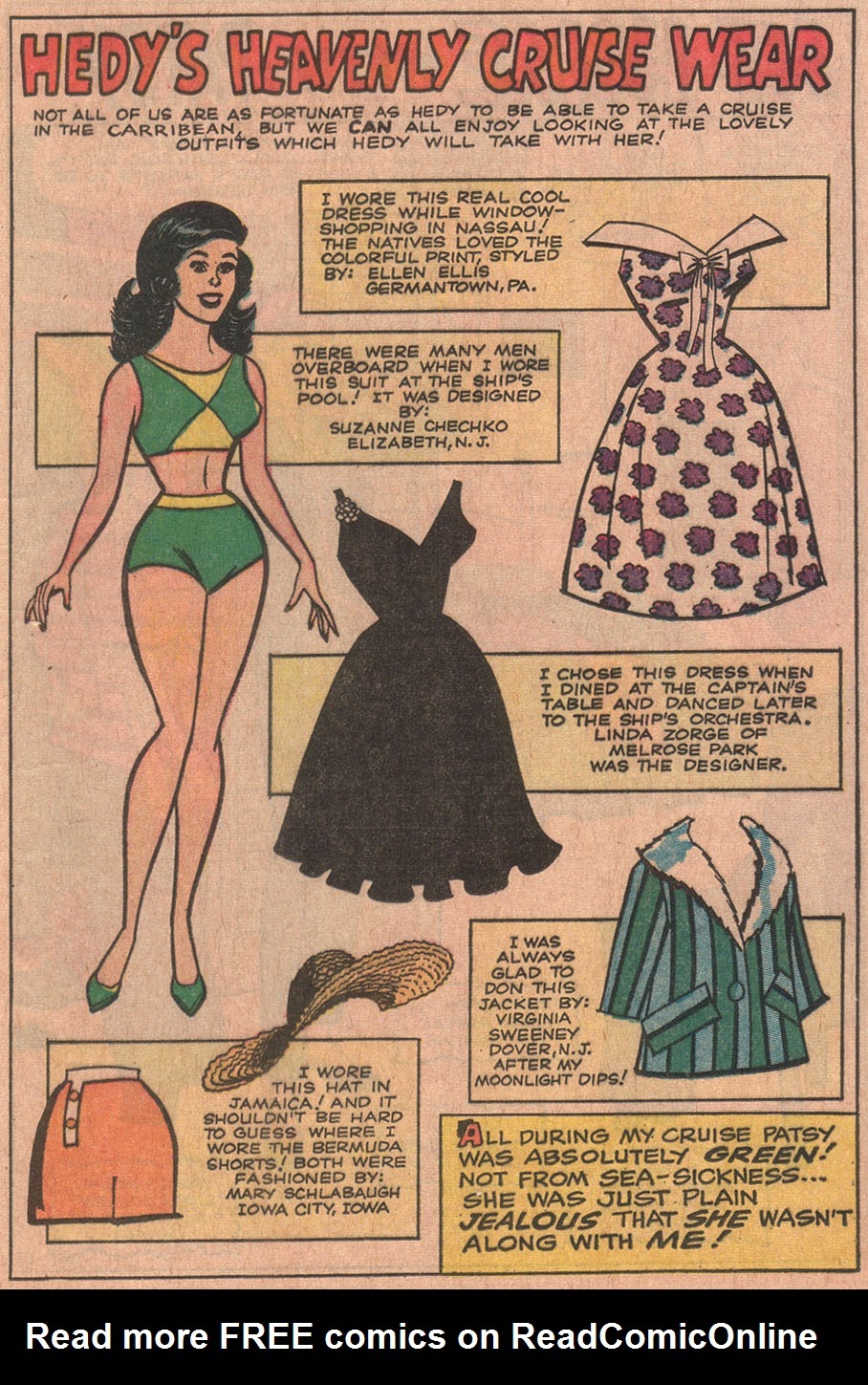 Read online Patsy Walker's Fashion Parade comic -  Issue # Full - 21