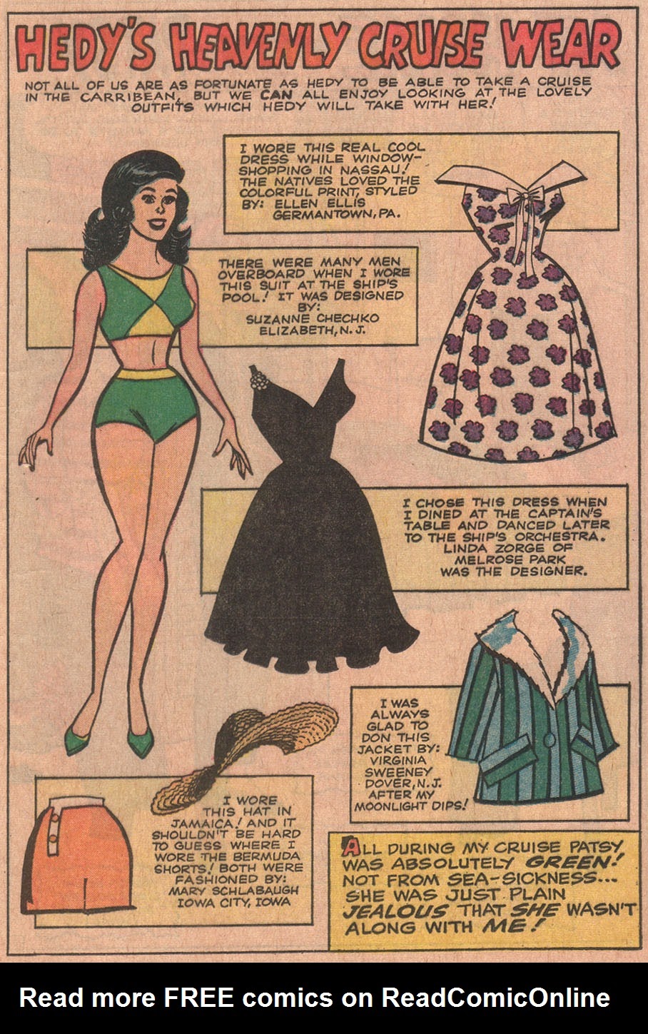 Read online Patsy Walker's Fashion Parade comic -  Issue # Full - 21