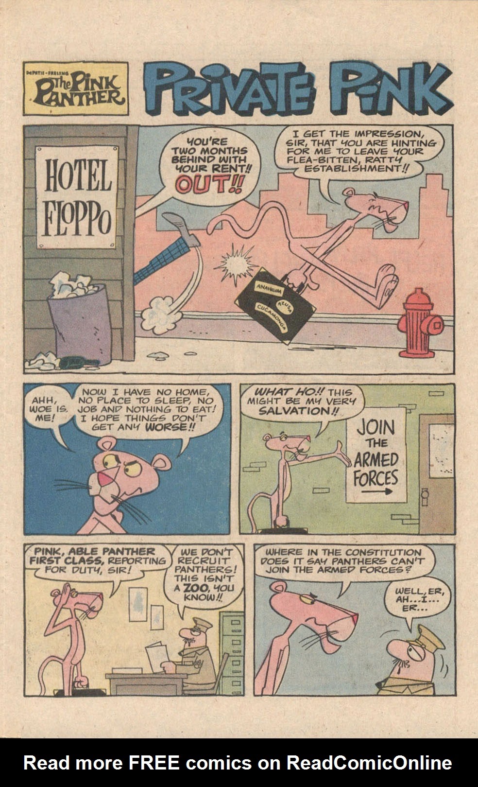 Read online The Pink Panther (1971) comic -  Issue #57 - 26
