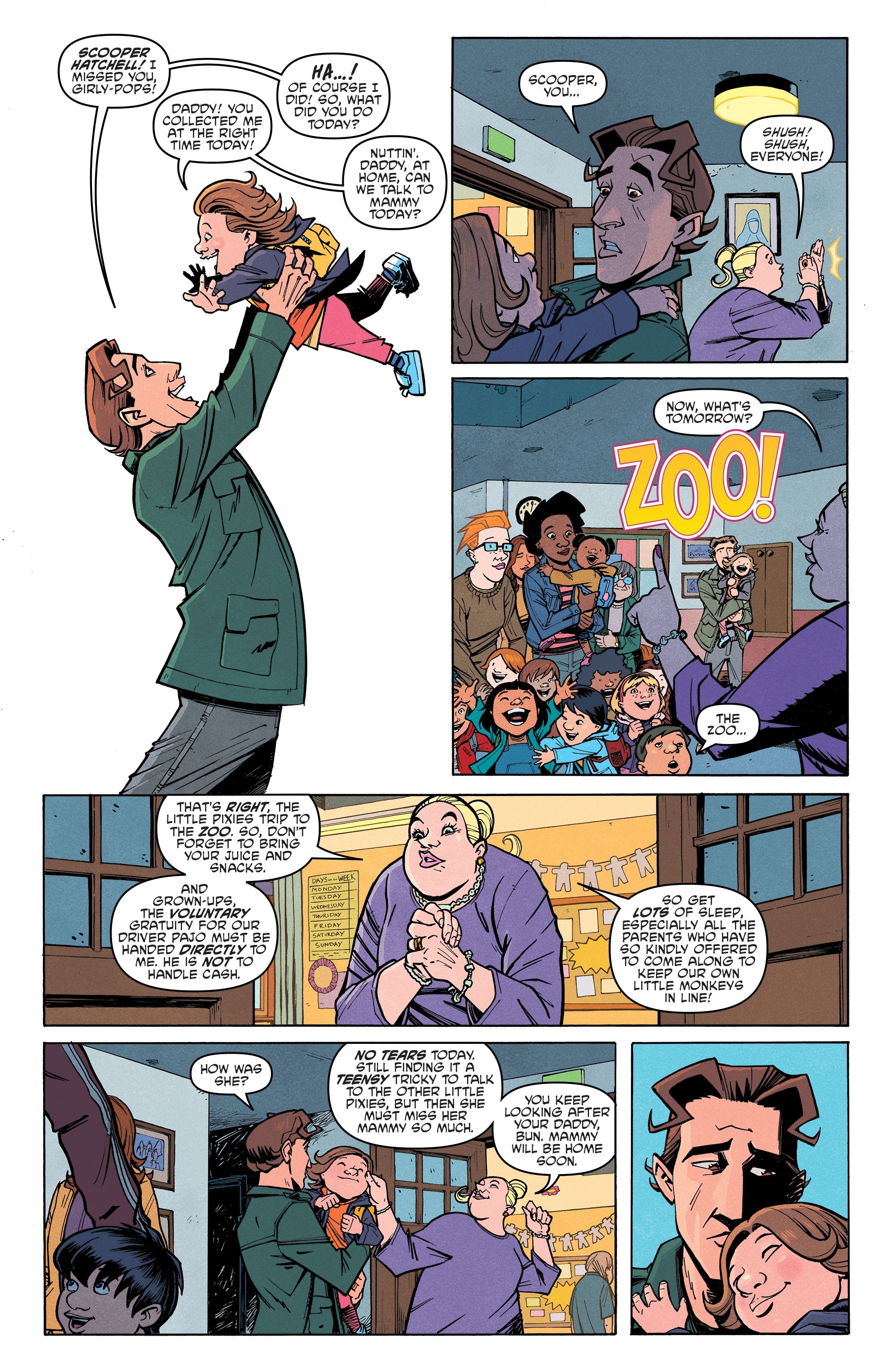 Read online Scarenthood comic -  Issue #1 - 6