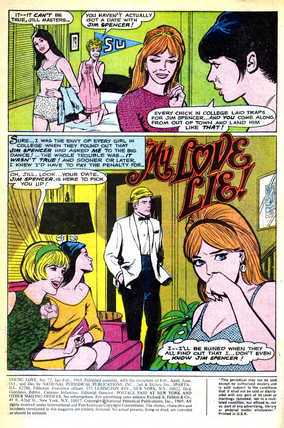 Read online Young Love (1963) comic -  Issue #72 - 3