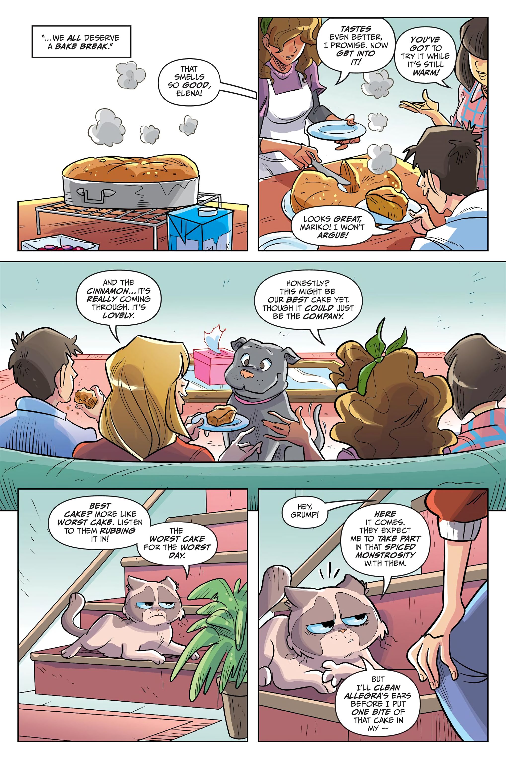 Read online Grumpy Cat: The Grumpus and Other Horrible Holiday Tales comic -  Issue # TPB - 63