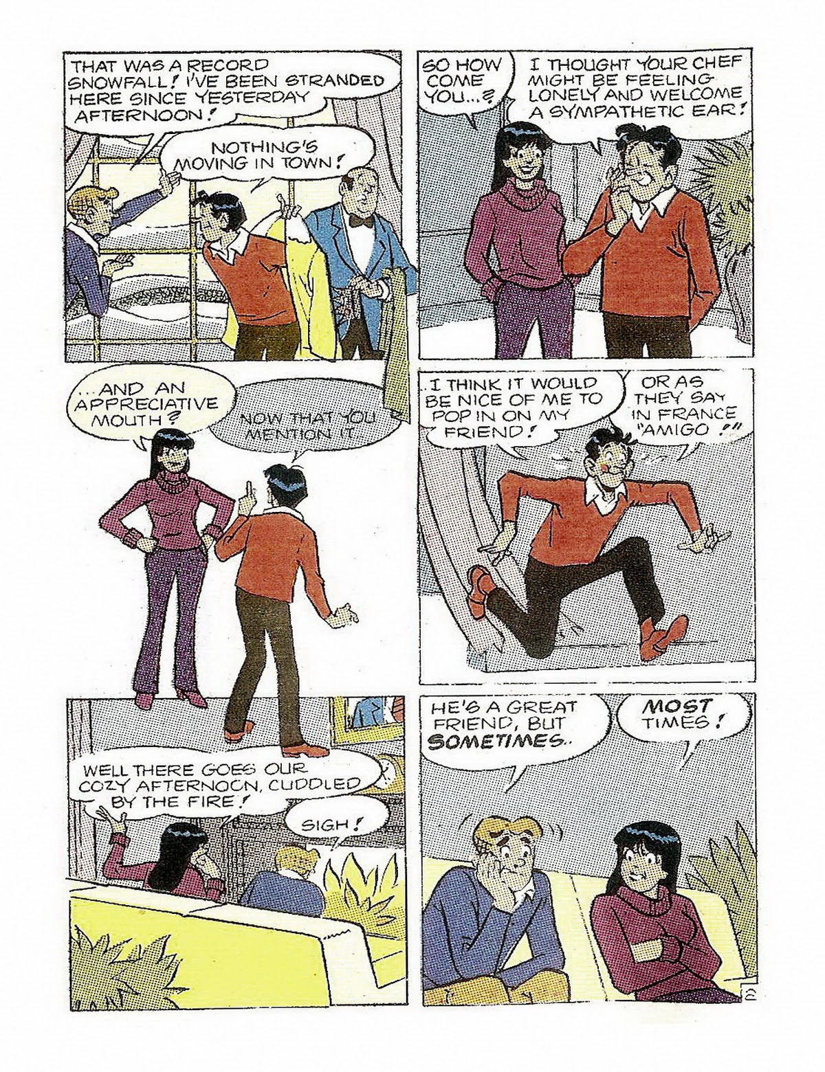Read online Archie's Double Digest Magazine comic -  Issue #57 - 131