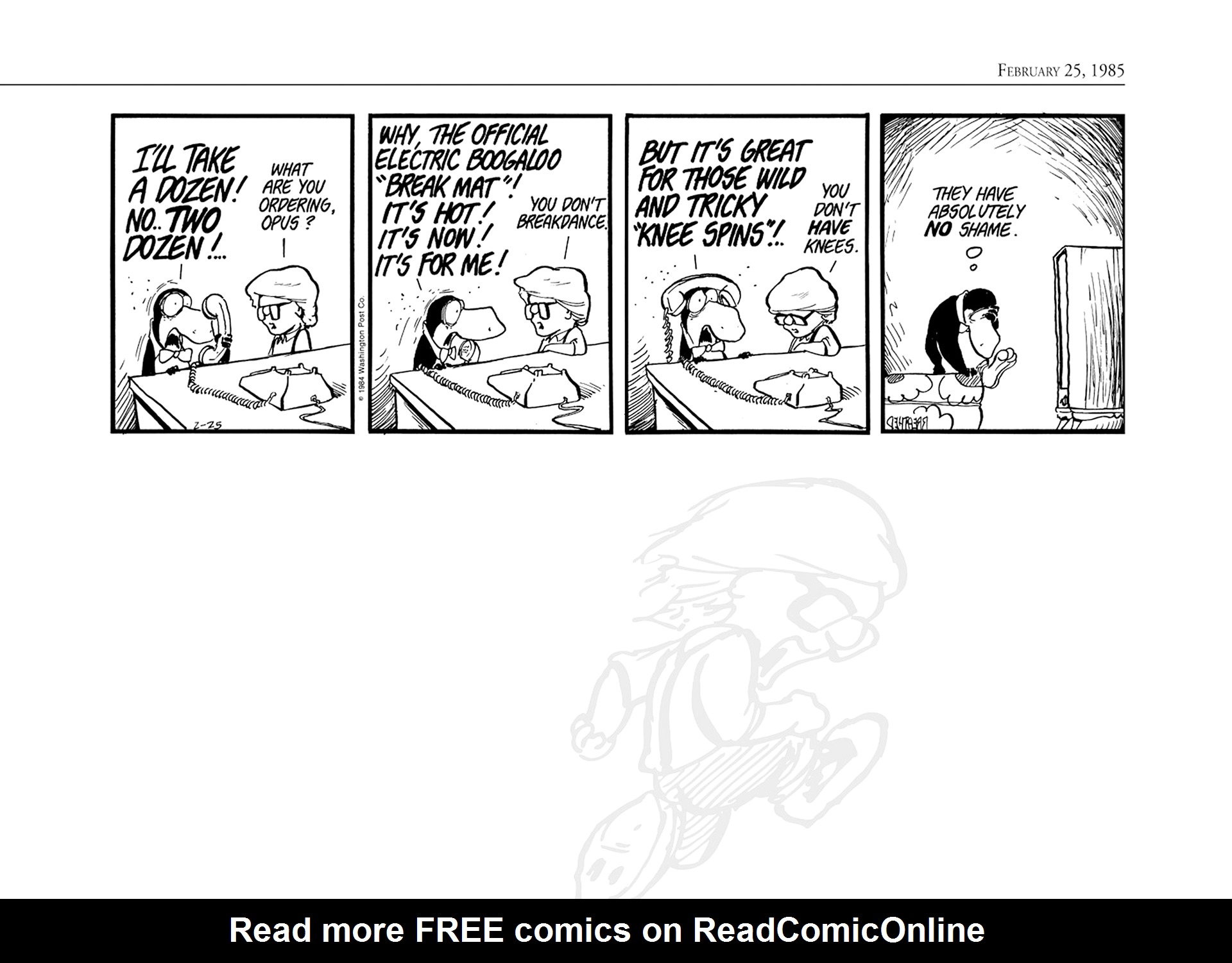 Read online The Bloom County Digital Library comic -  Issue # TPB 5 (Part 1) - 64