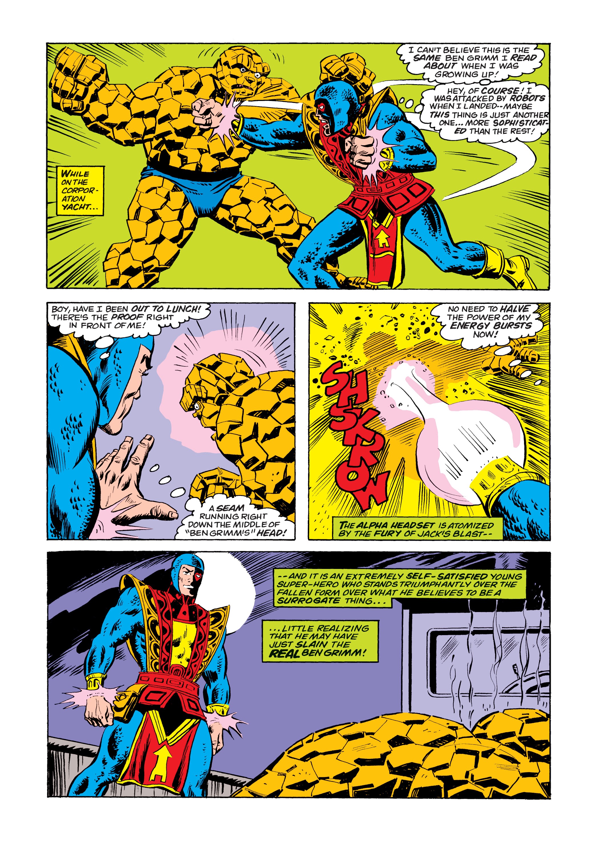 Read online Marvel Masterworks: Marvel Two-In-One comic -  Issue # TPB 5 (Part 1) - 38