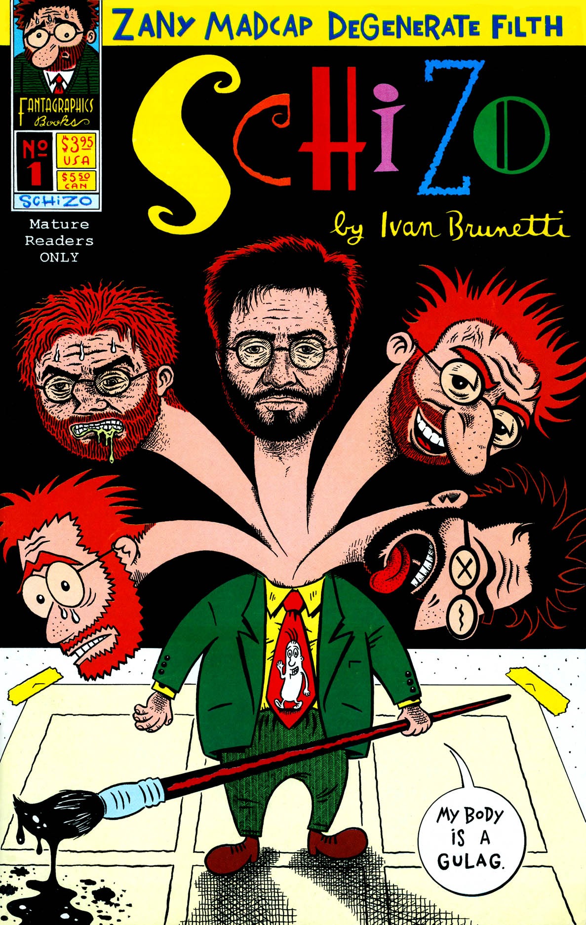 Read online Schizo comic -  Issue #1 - 1