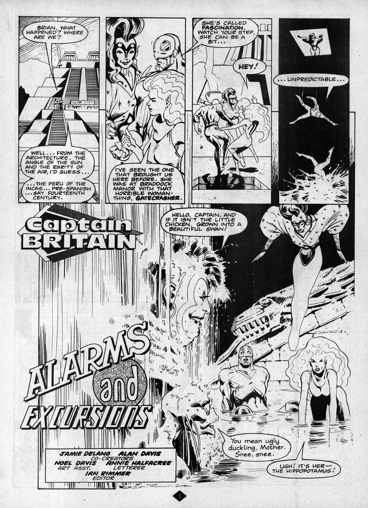 Read online Captain Britain (1985) comic -  Issue #12 - 3