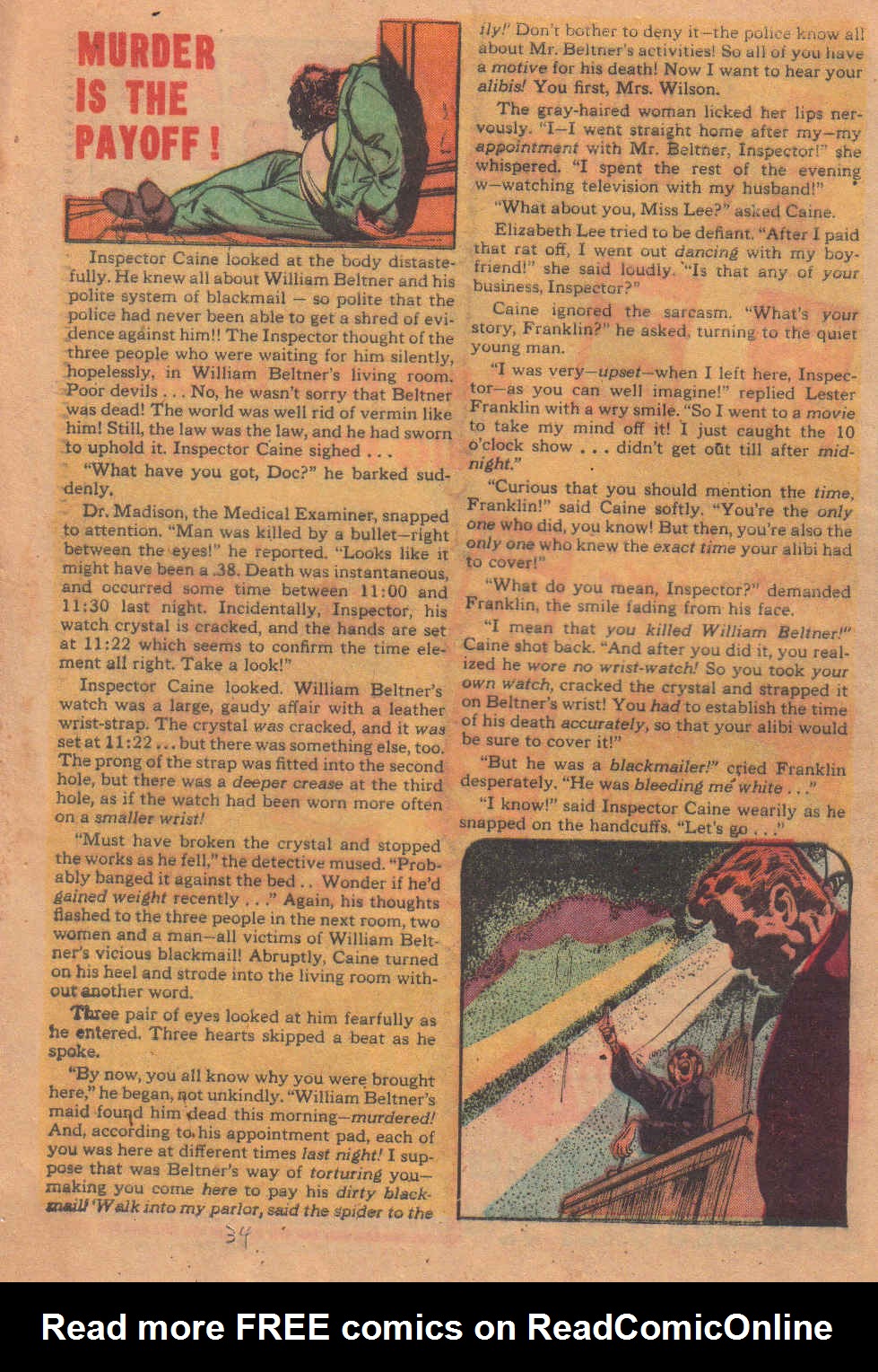Read online Kerry Drake Detective Cases comic -  Issue #30 - 32