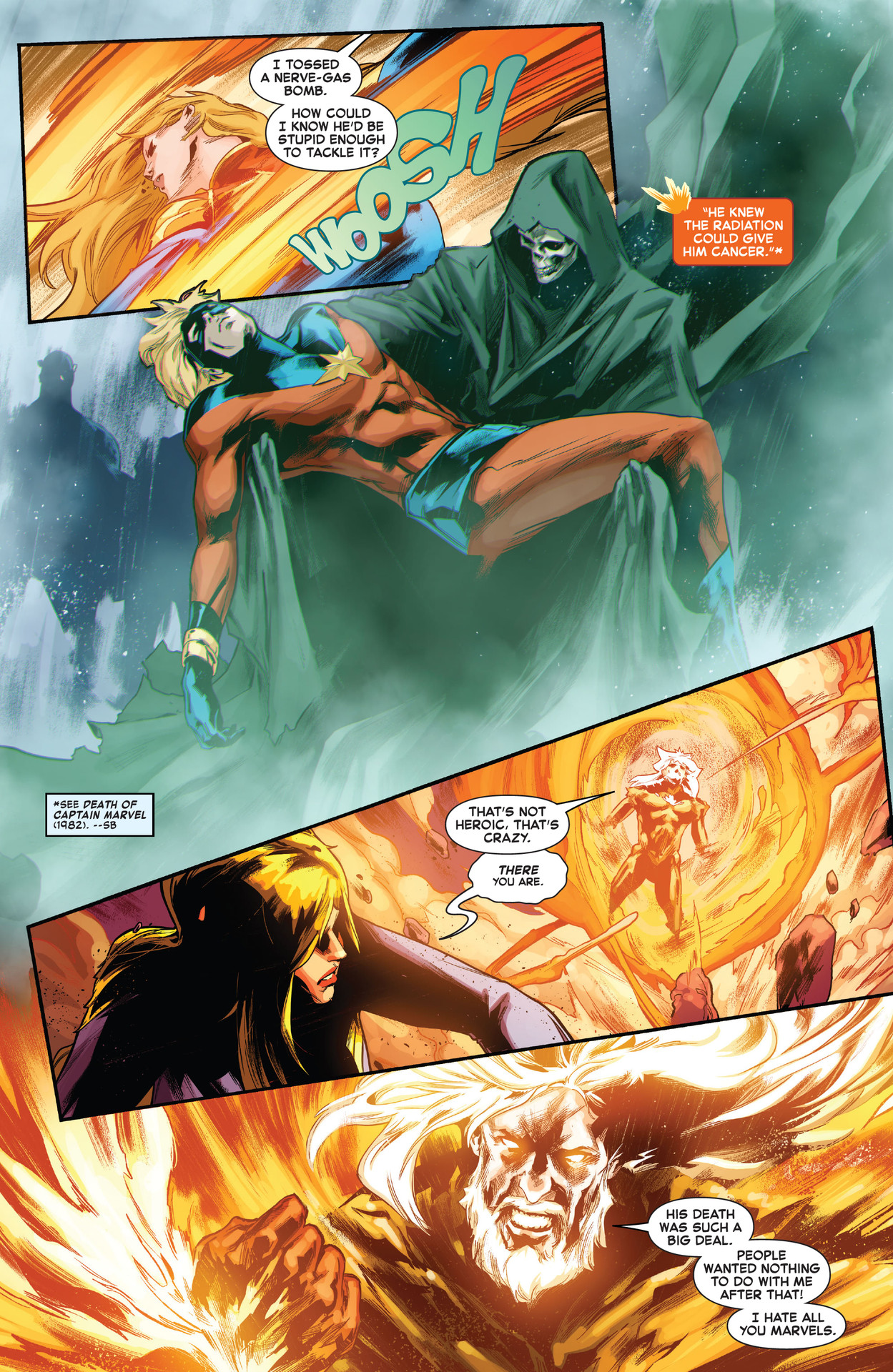 Read online Captain Marvel: Dark Tempest comic -  Issue #5 - 7